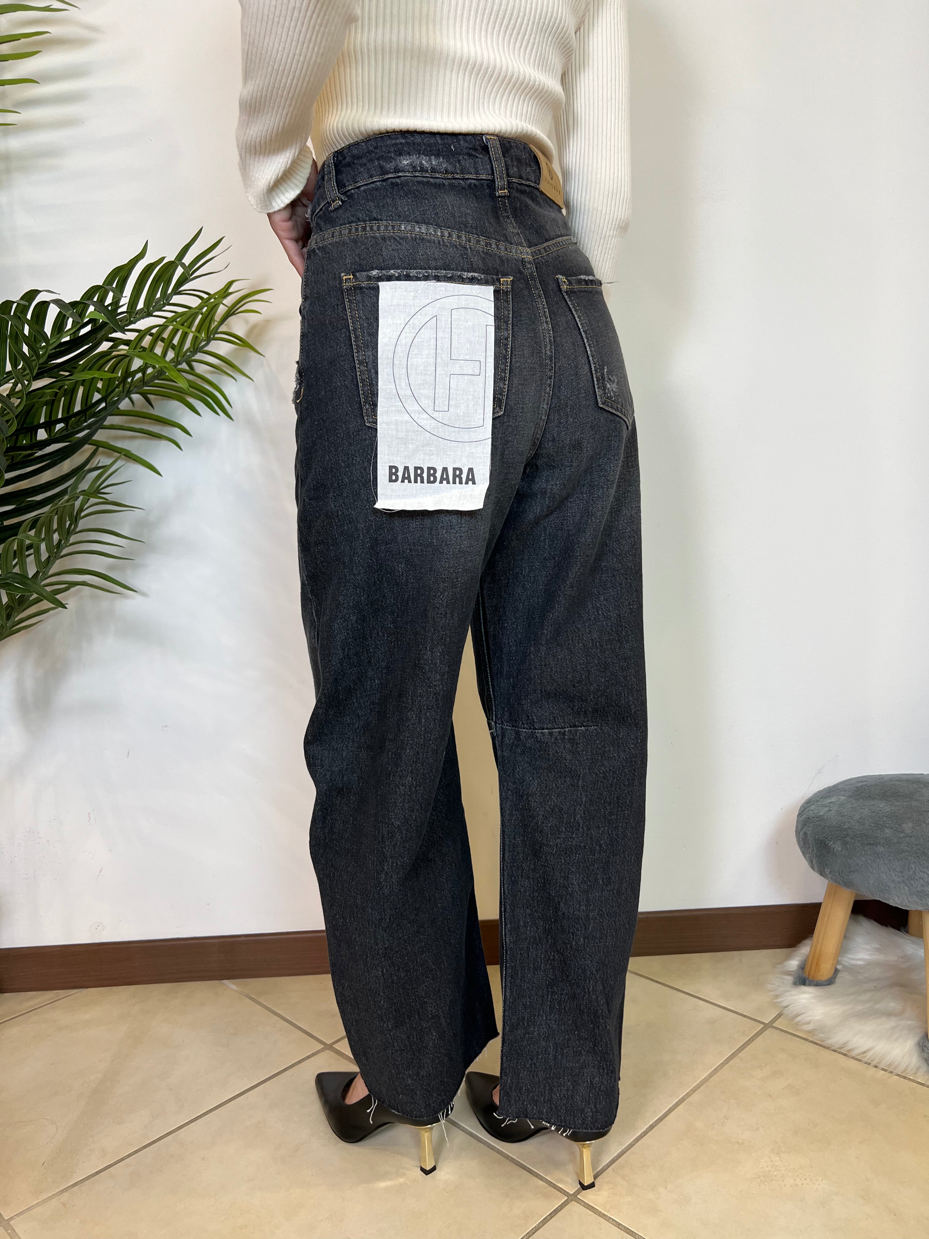 Jeans Barbara Nero - Haveone