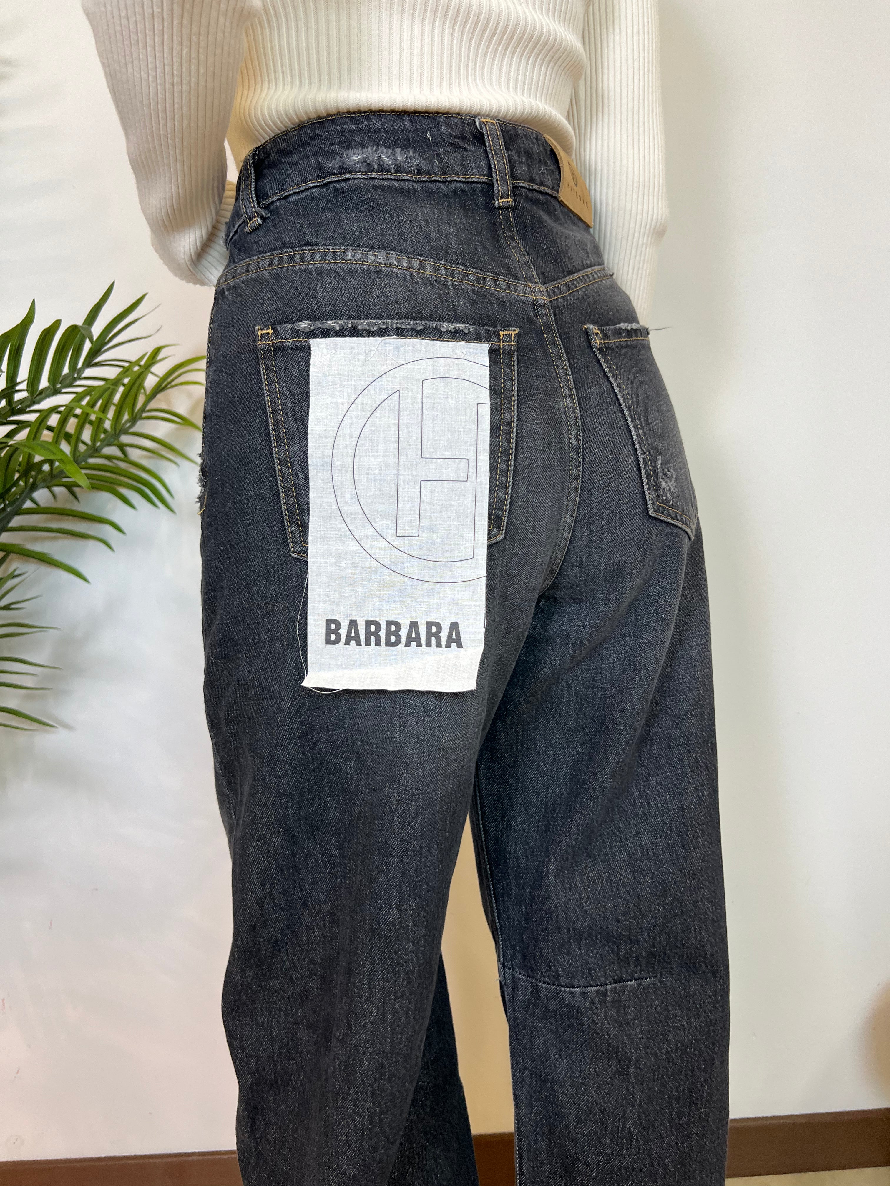 Jeans Barbara Nero - Haveone