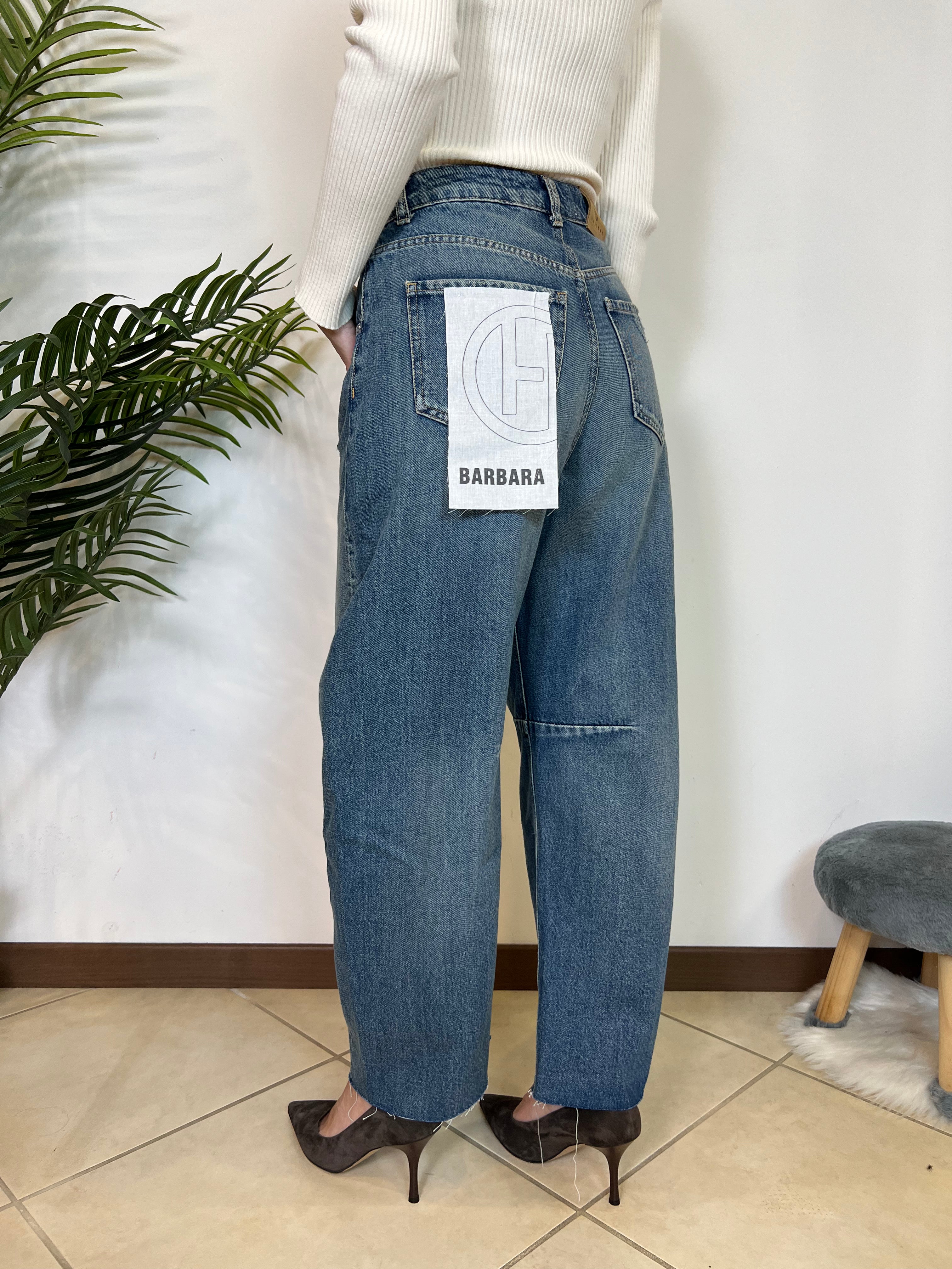 Jeans Barbara Dirty Denim- Haveone