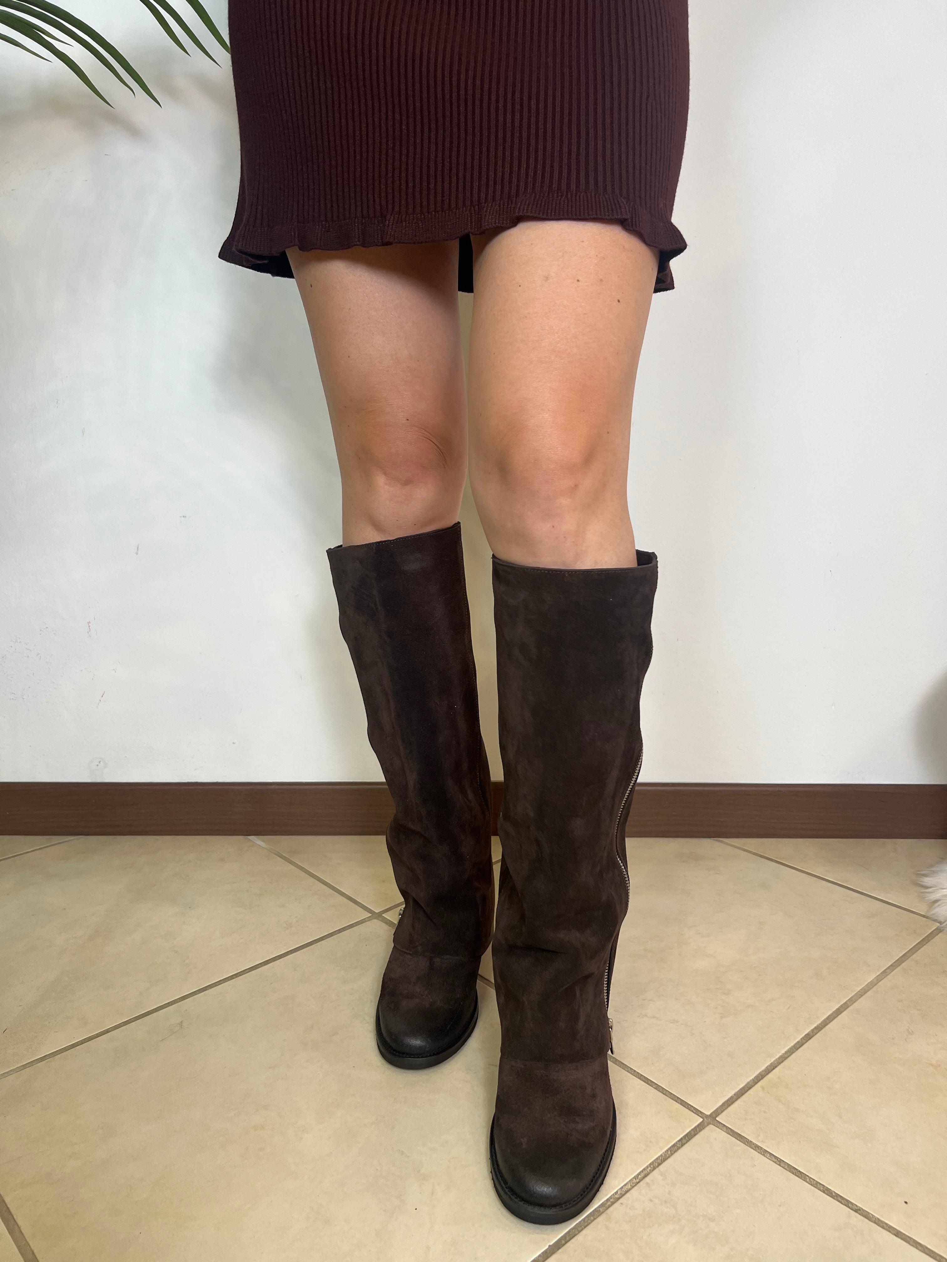 Stivale con risvolto - Ovyè