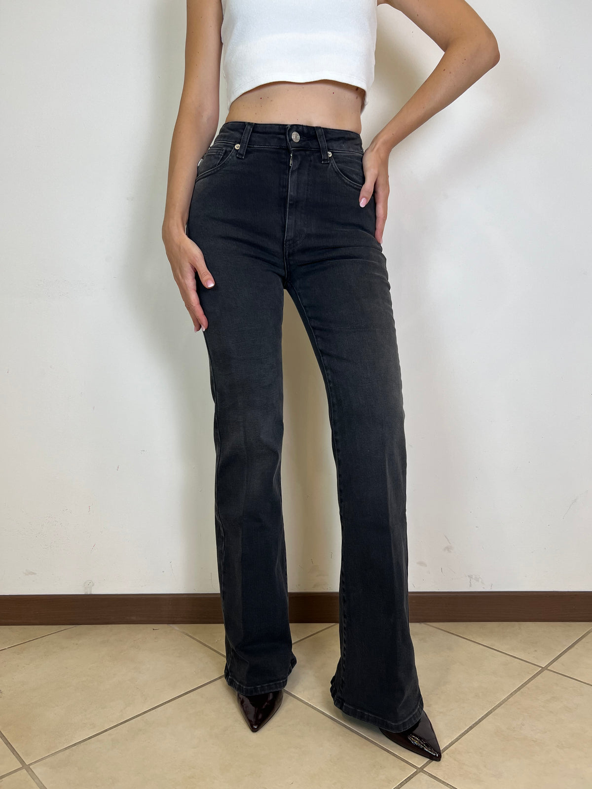 Jeans Shanti nero - Vicolo