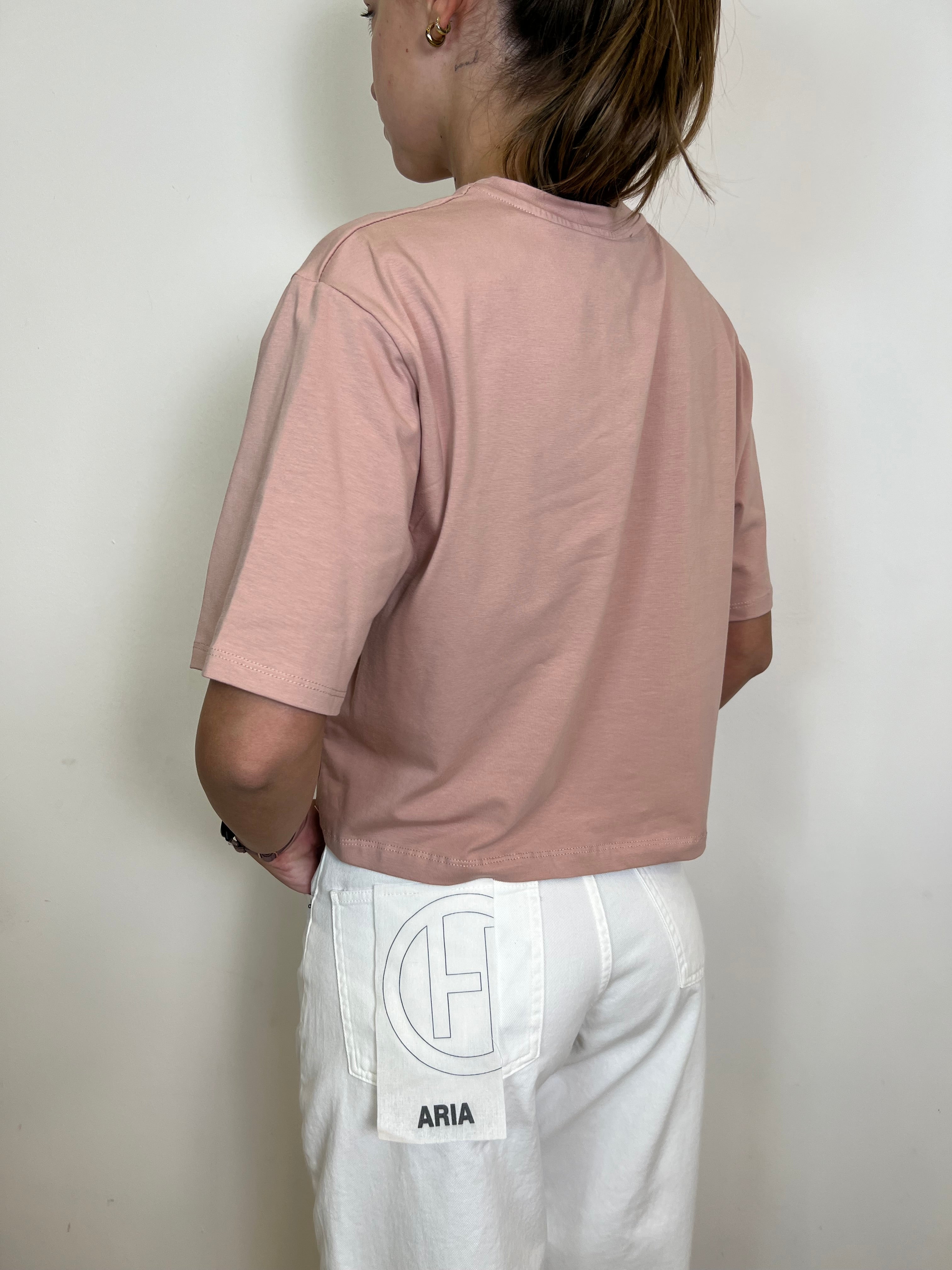 T-shirt taschino paillettes - Haveone