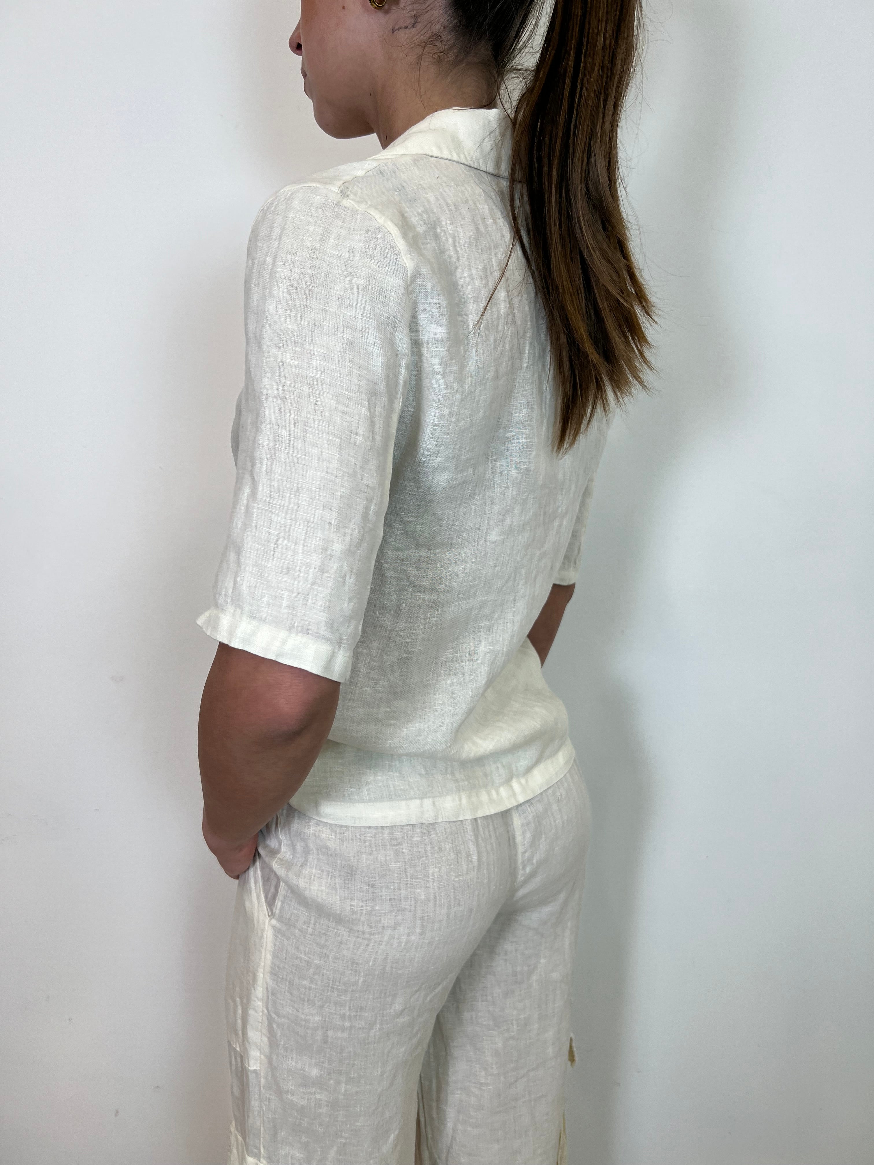 Giacca mezza manica lino - Haveone