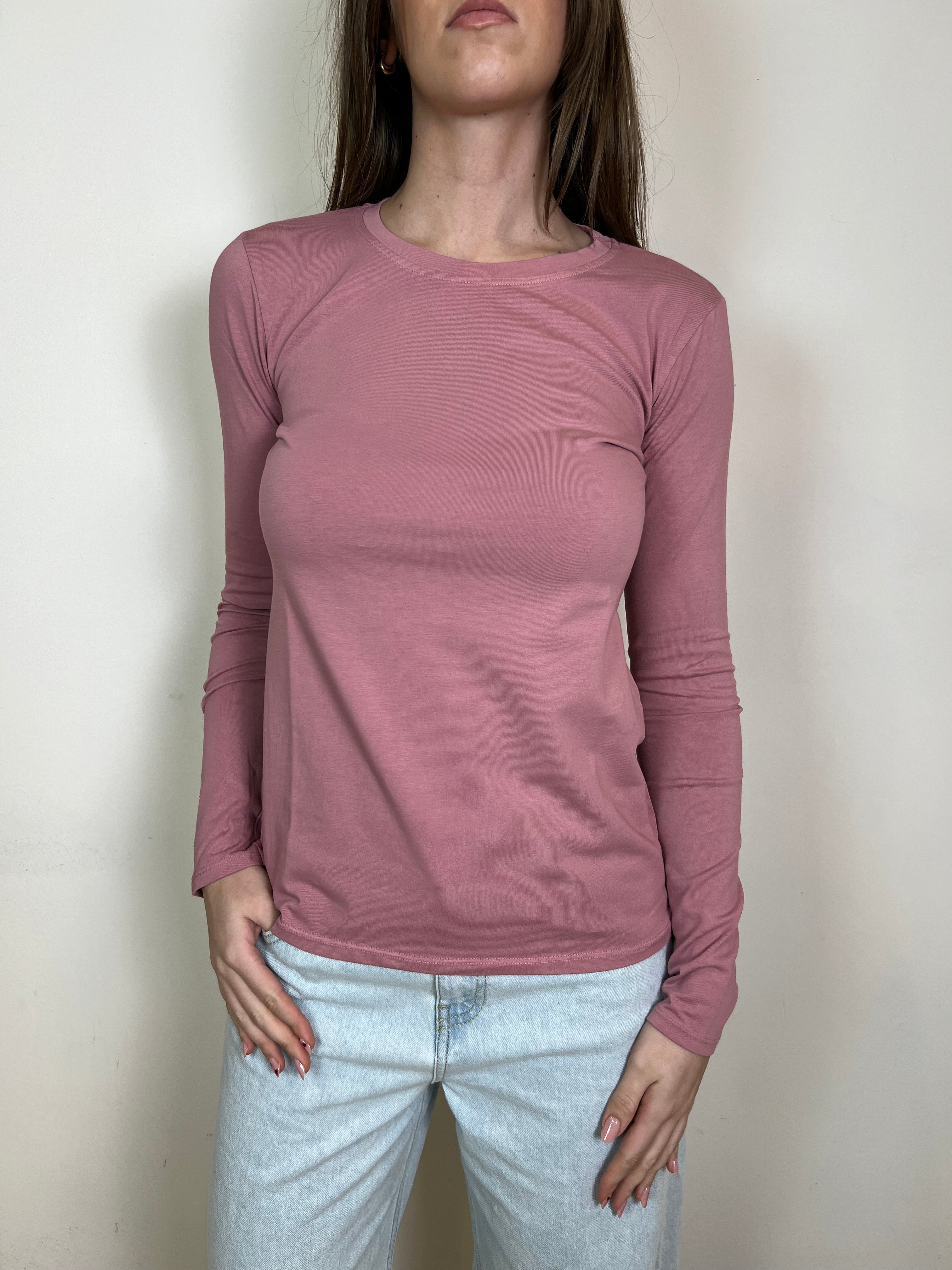 T-shirt manica lunga slim - Haveone