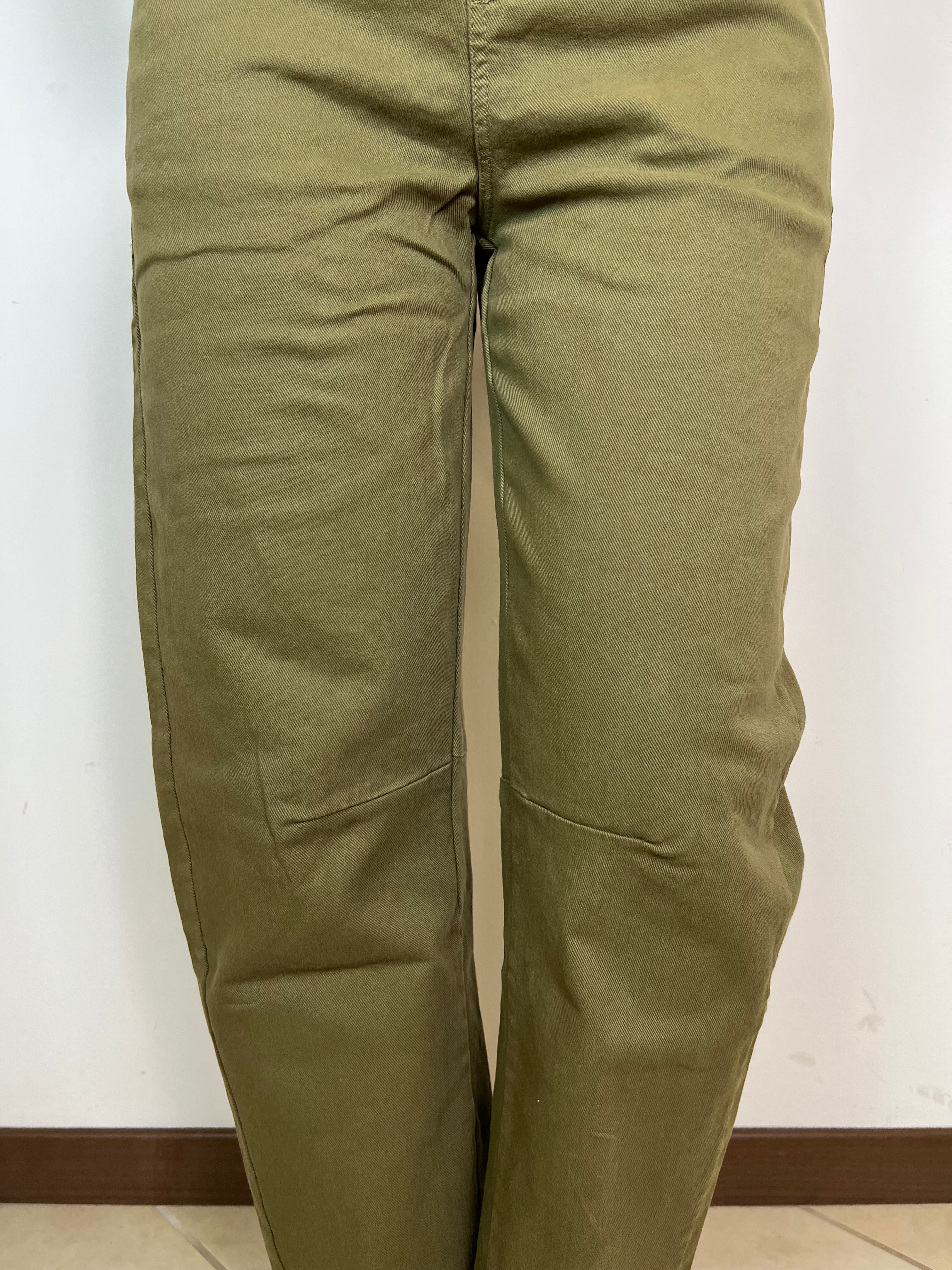Pantalone barrel elastico dietro - Kontatto