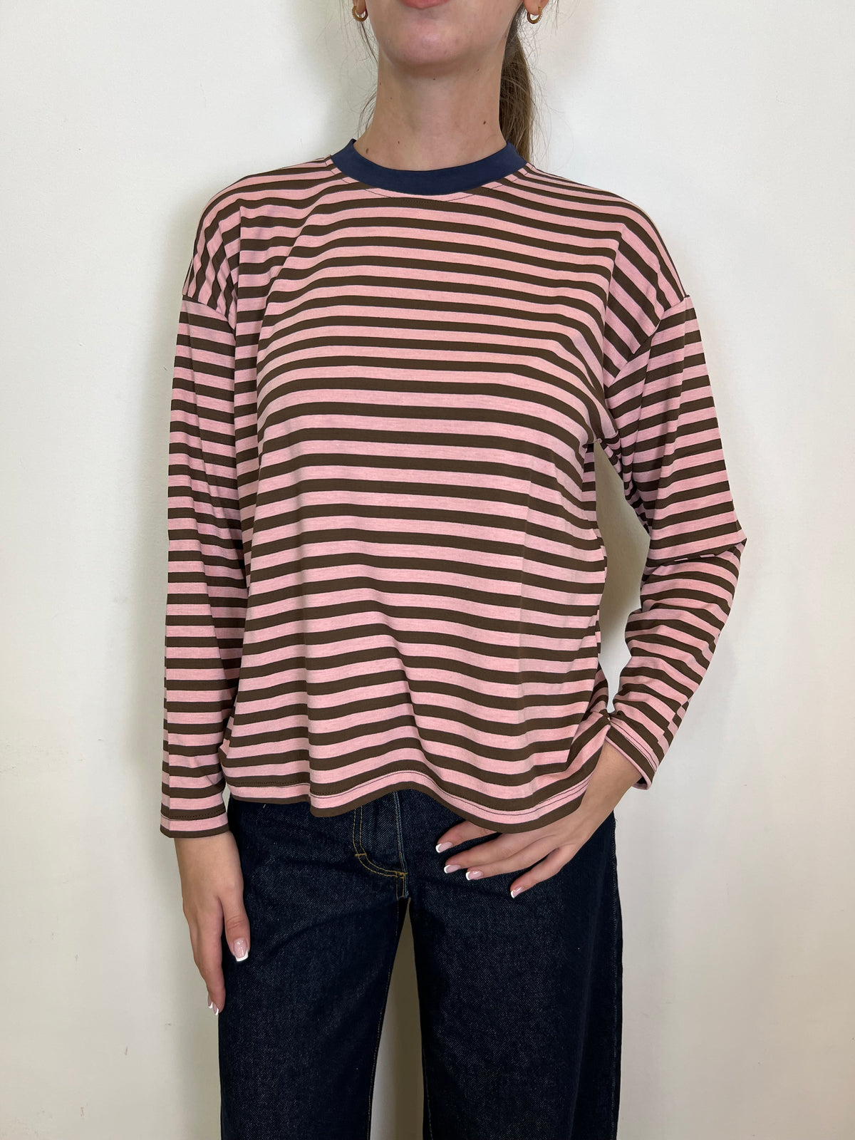 Maglia scatola righe - Haveone