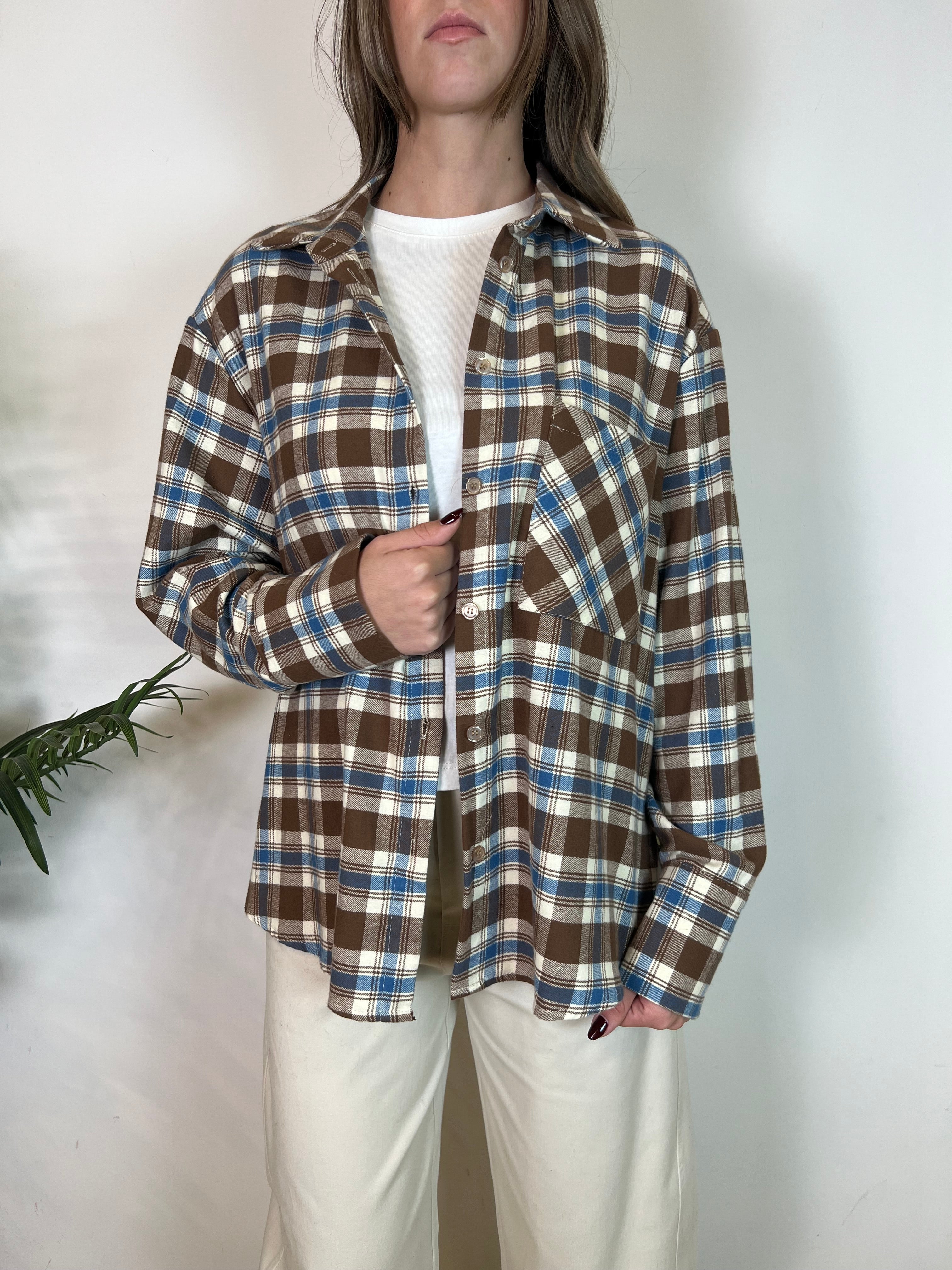 Camicia check in flanella - Haveone