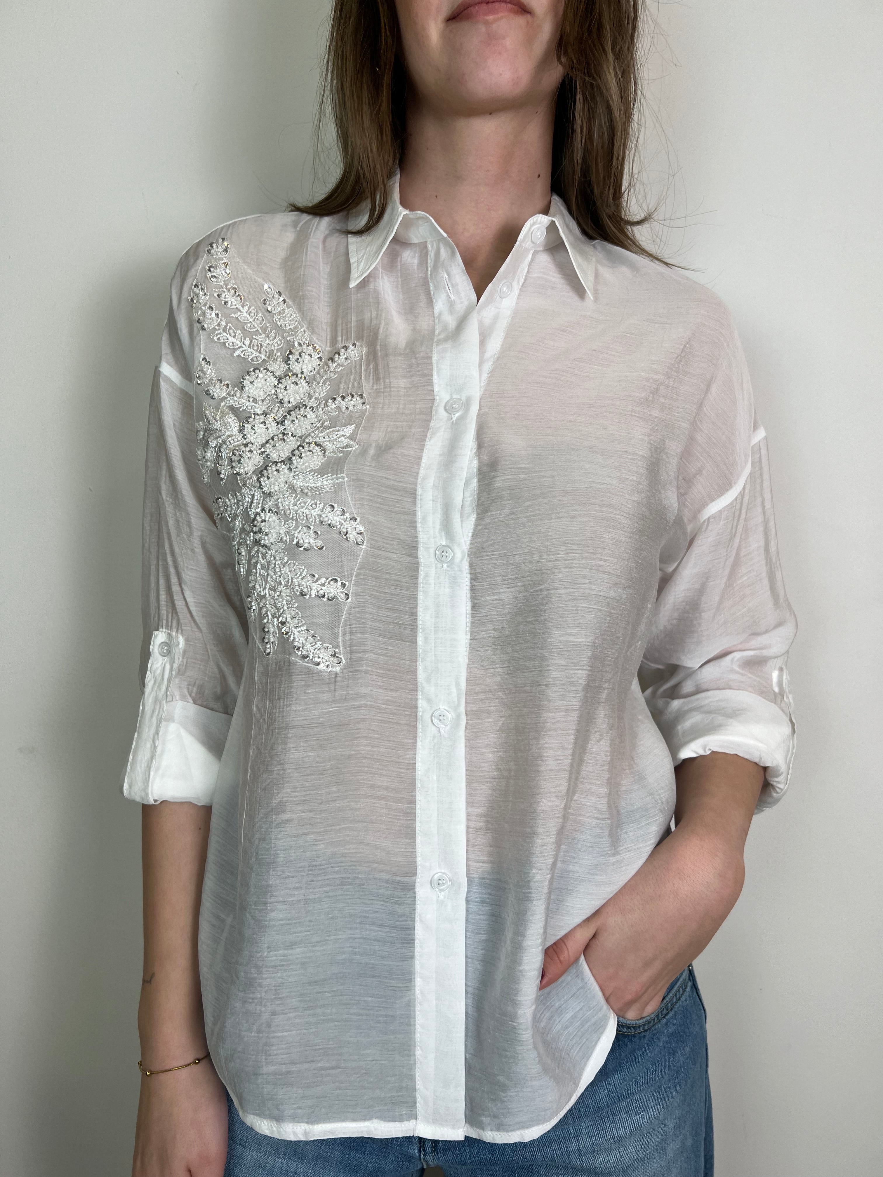 Camicia patch paillettes - You Decide