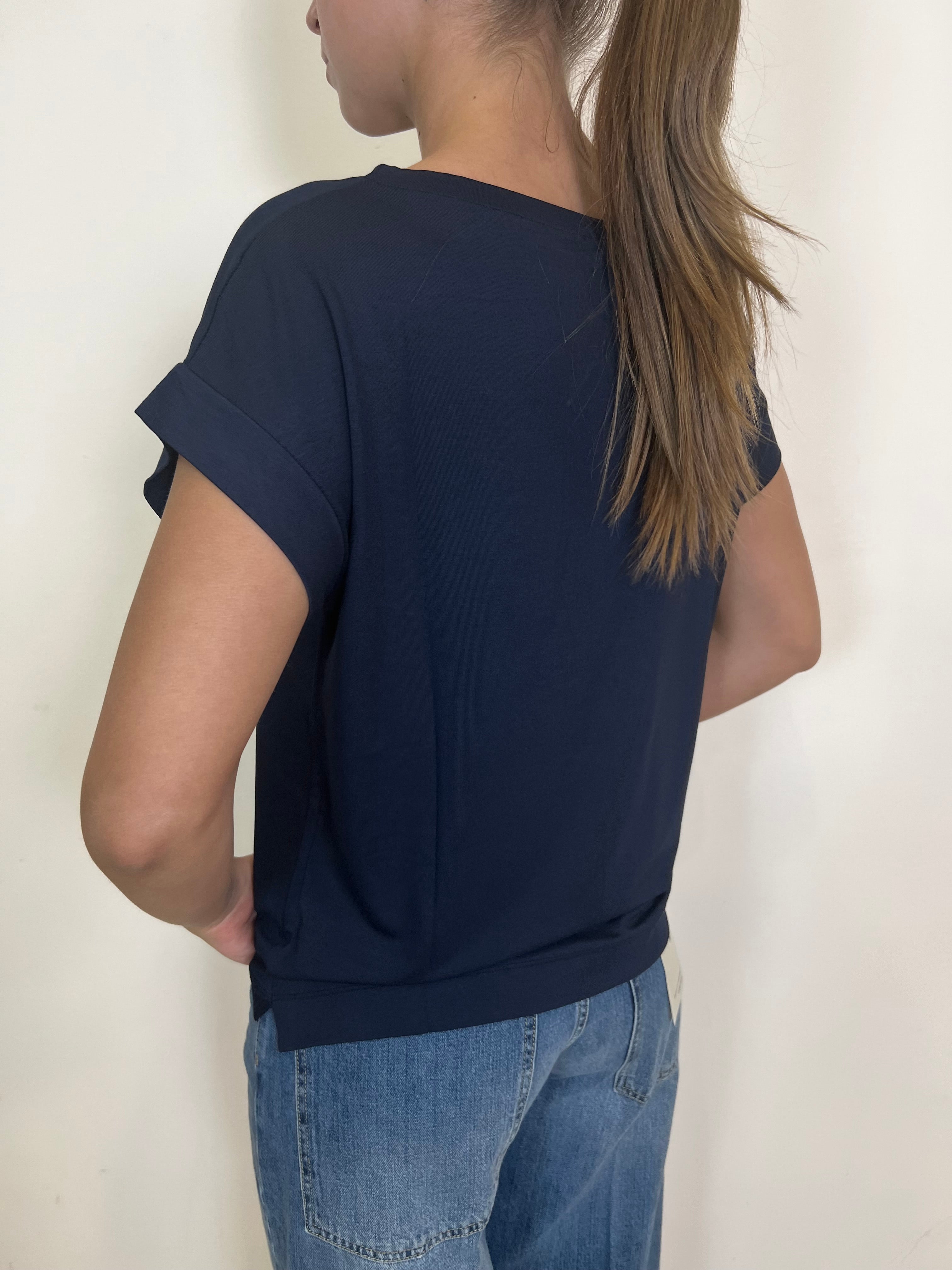 T-shirt scatola viscosa - Vicolo