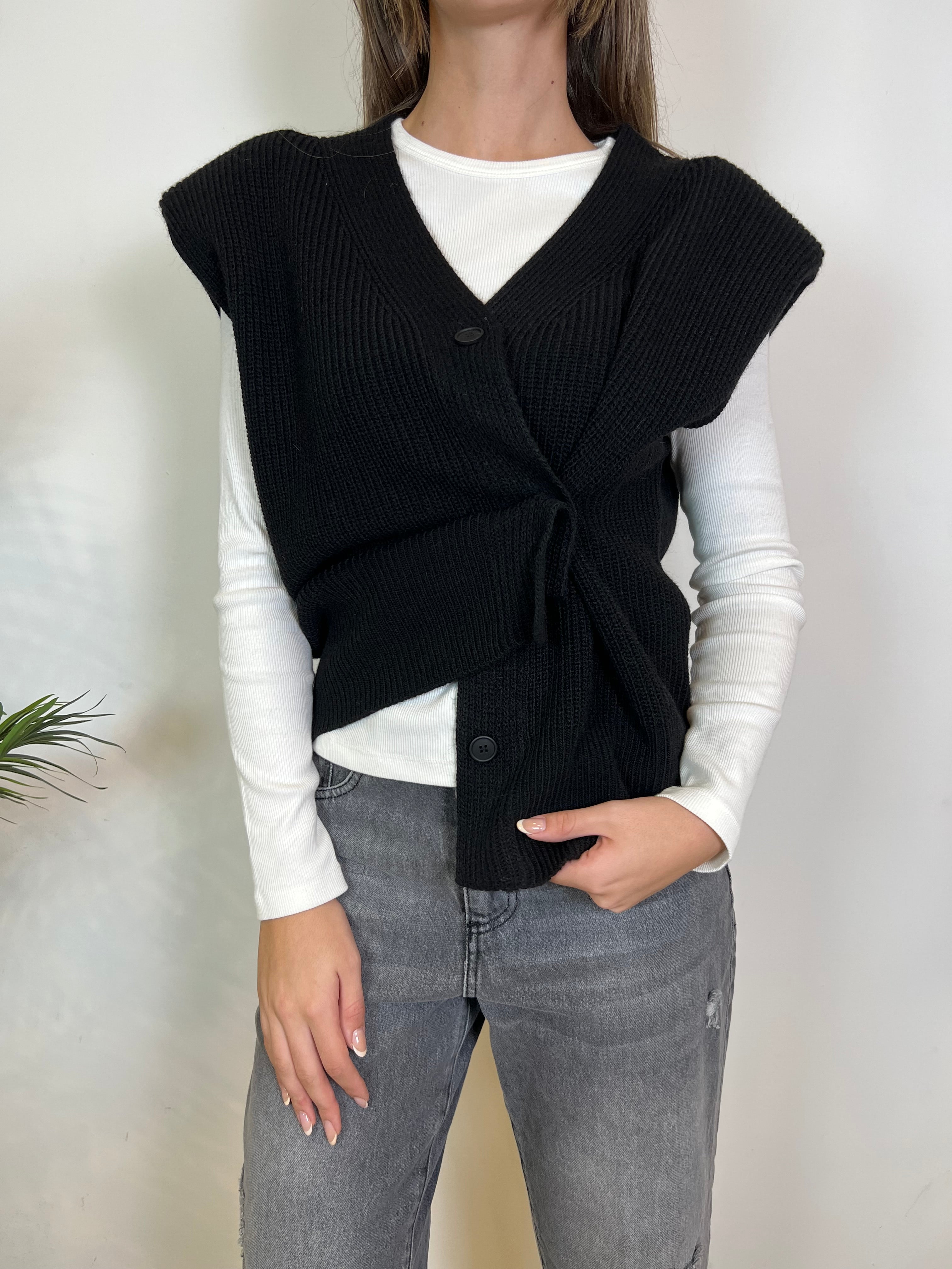 Gilet asimmetrico - Haveone
