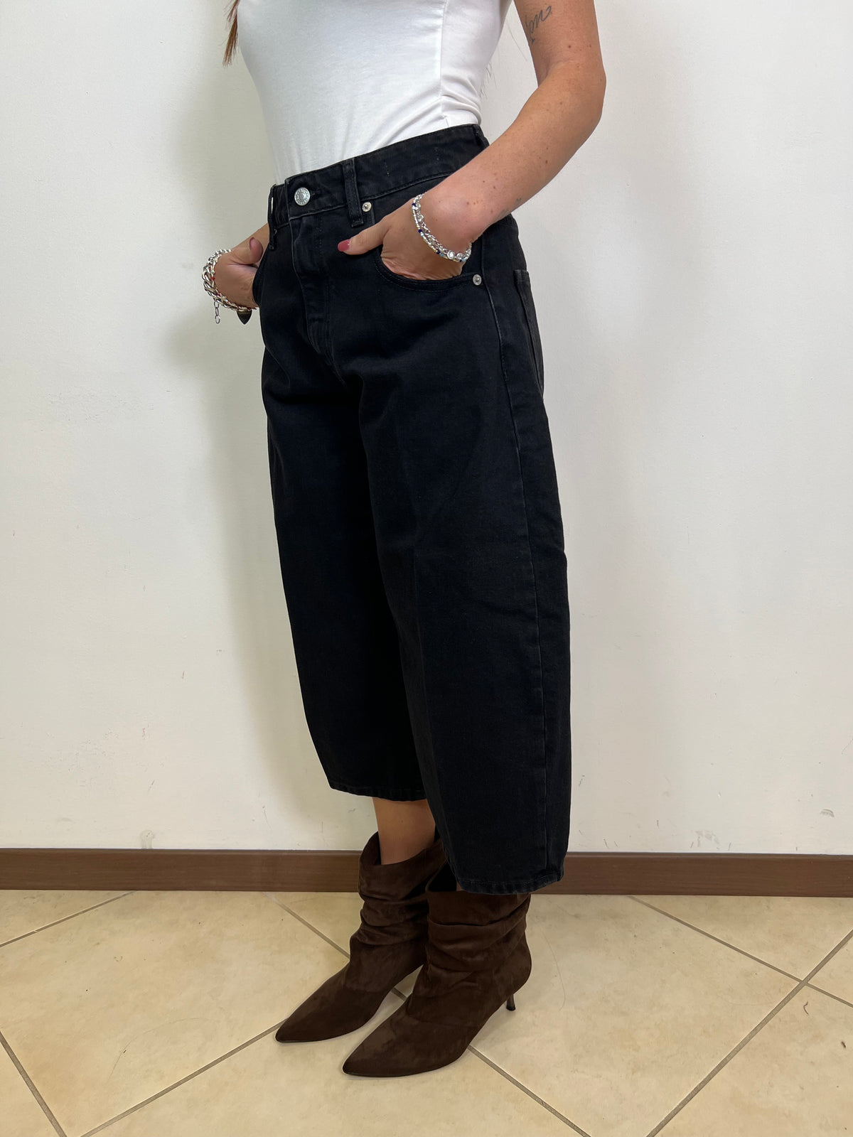 Jeans Elettra nero - Vicolo