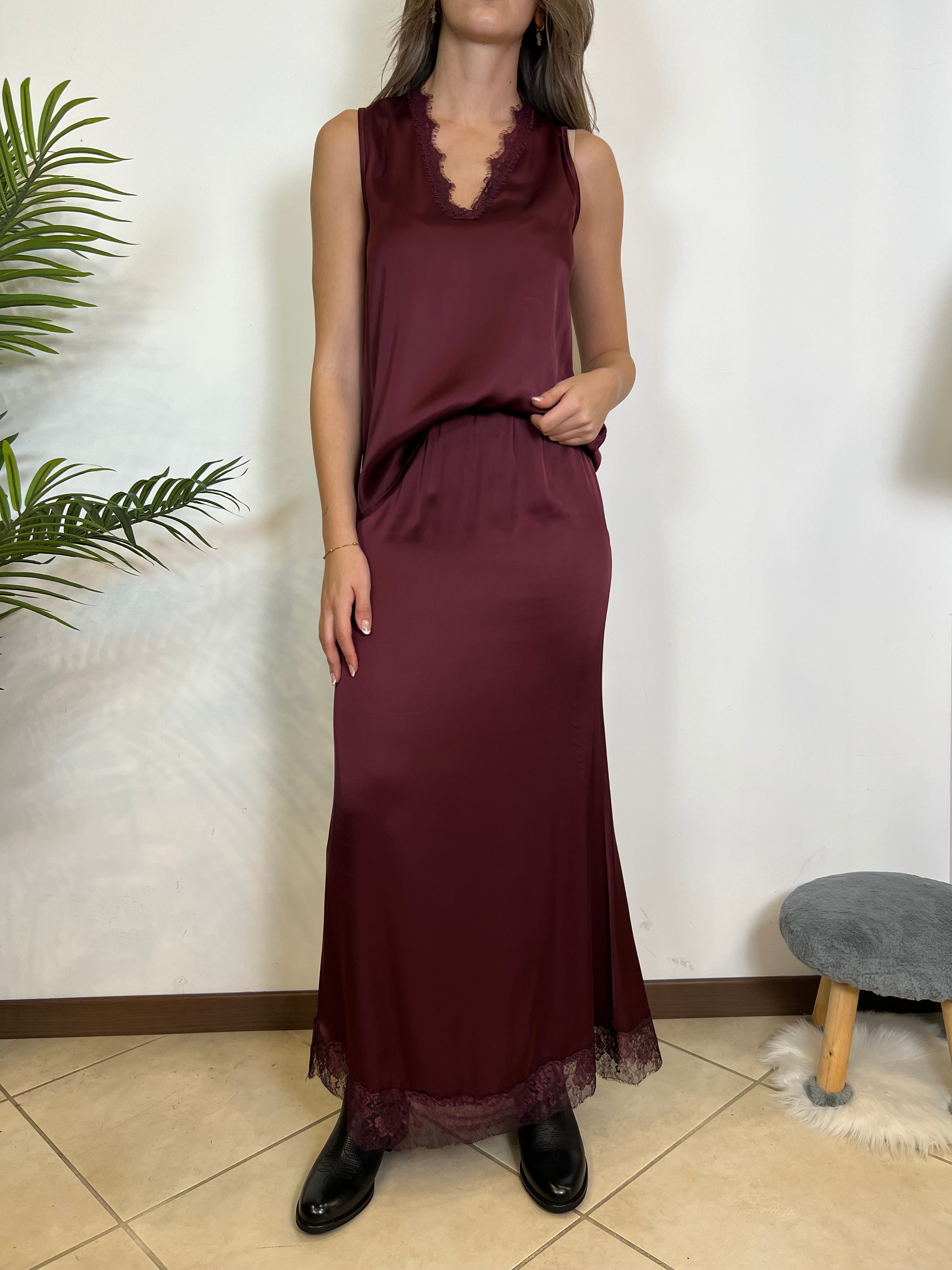 Gonna raso e pizzo - Haveone