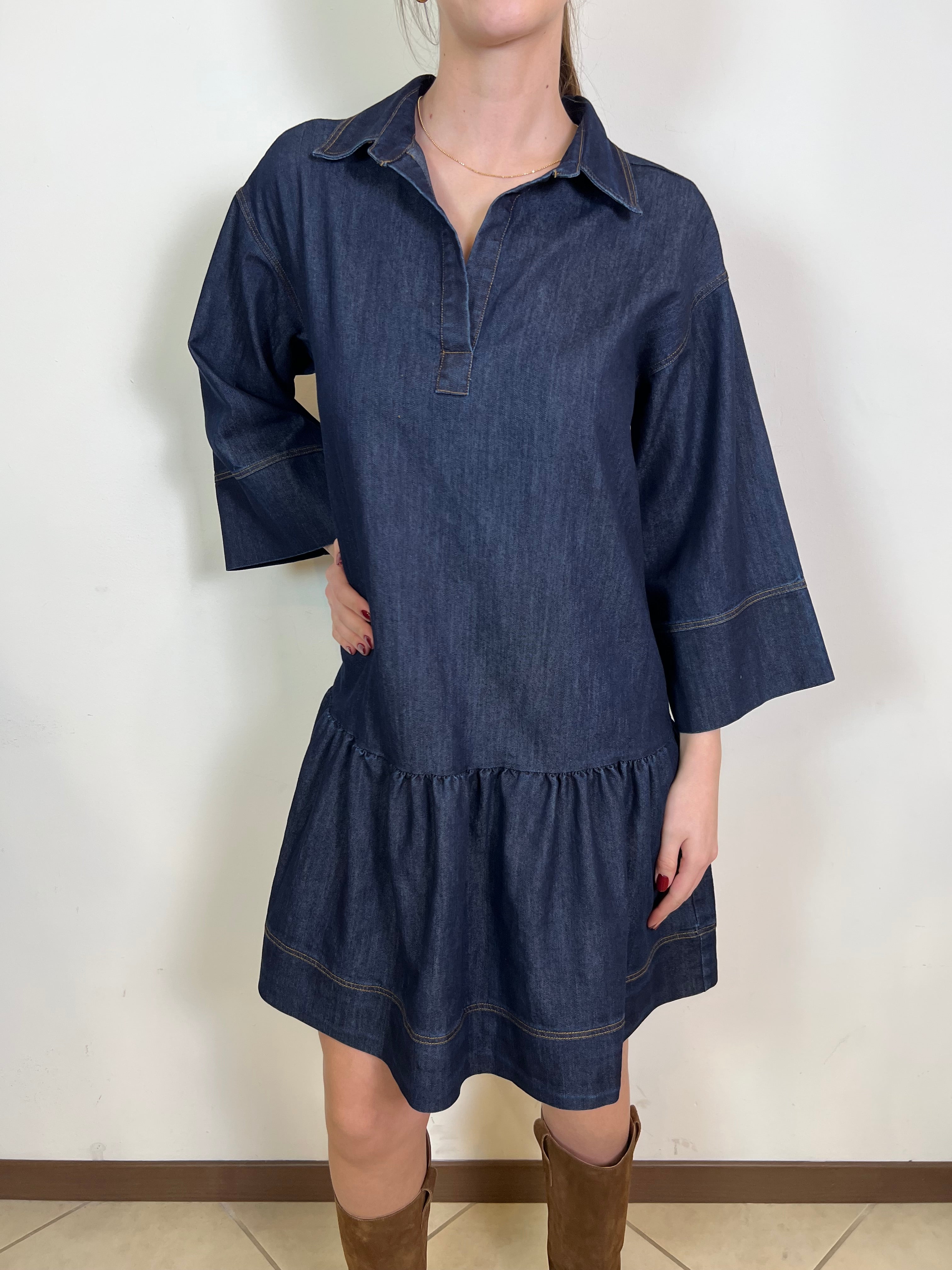 Abito chambray - Haveone