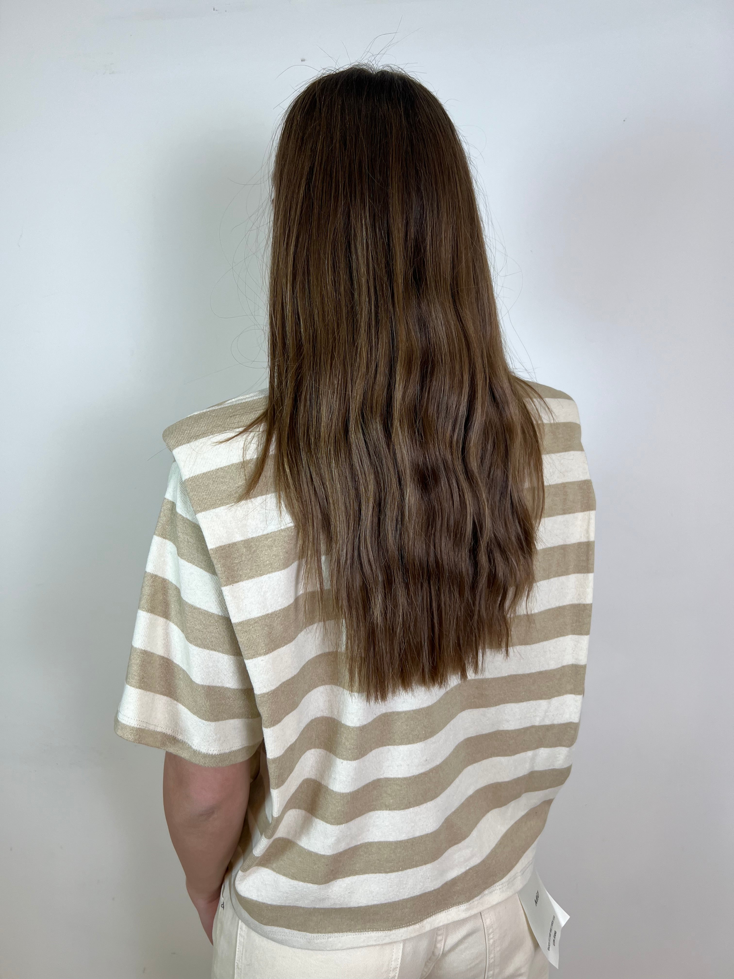 T-shirt spalline righe - Vicolo