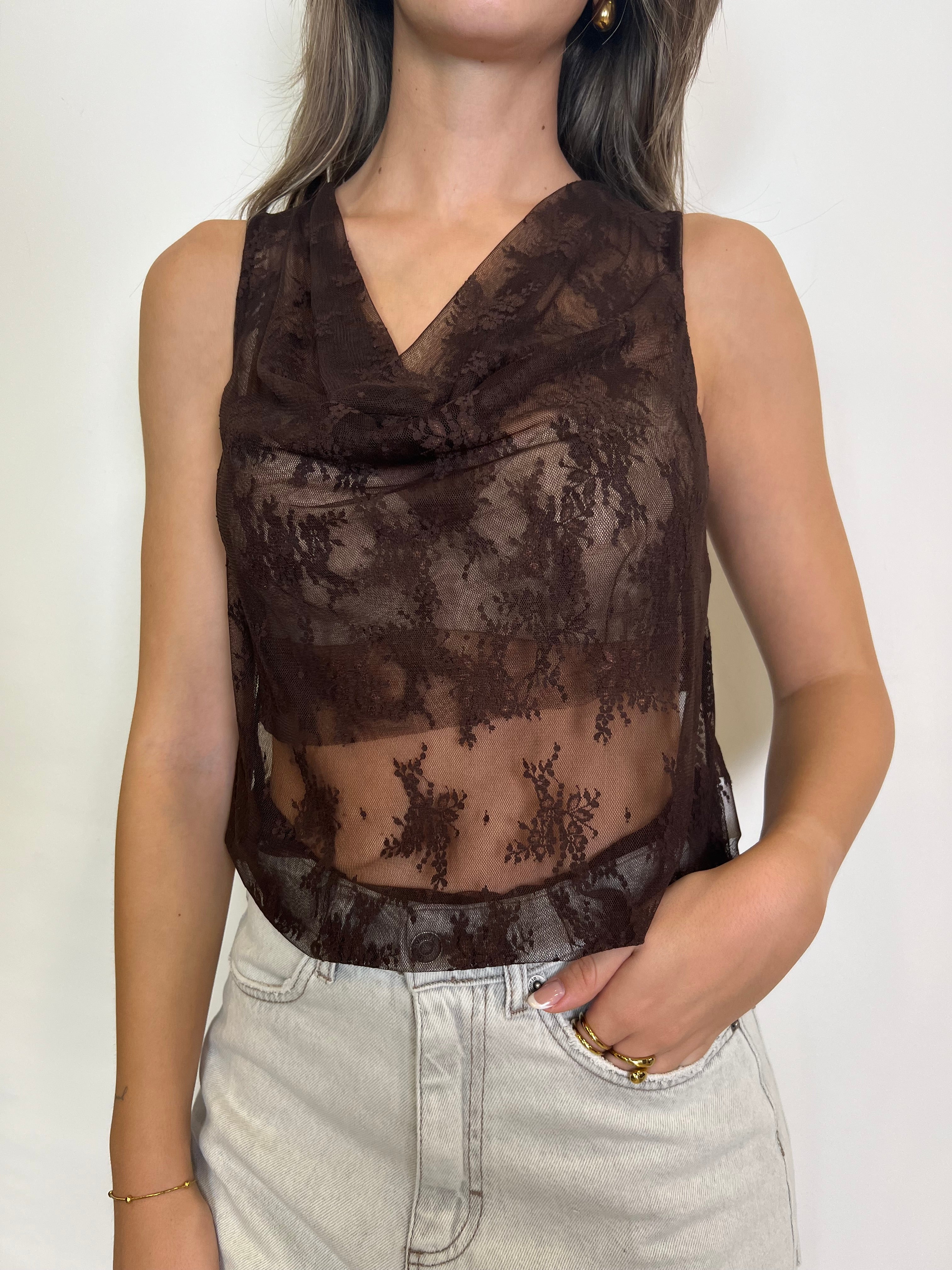 Top pizzo scollo gronda - Haveone