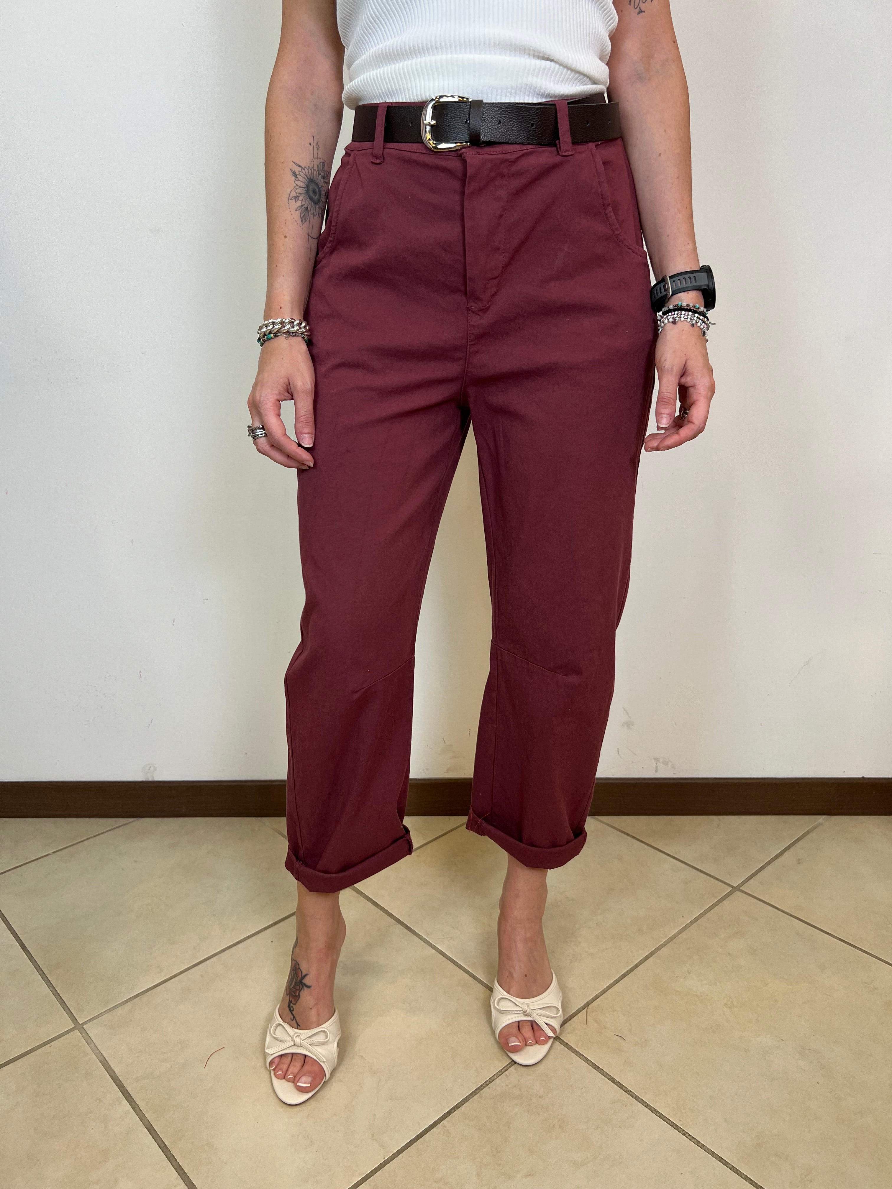 Pantalone elastico dietro - Haveone