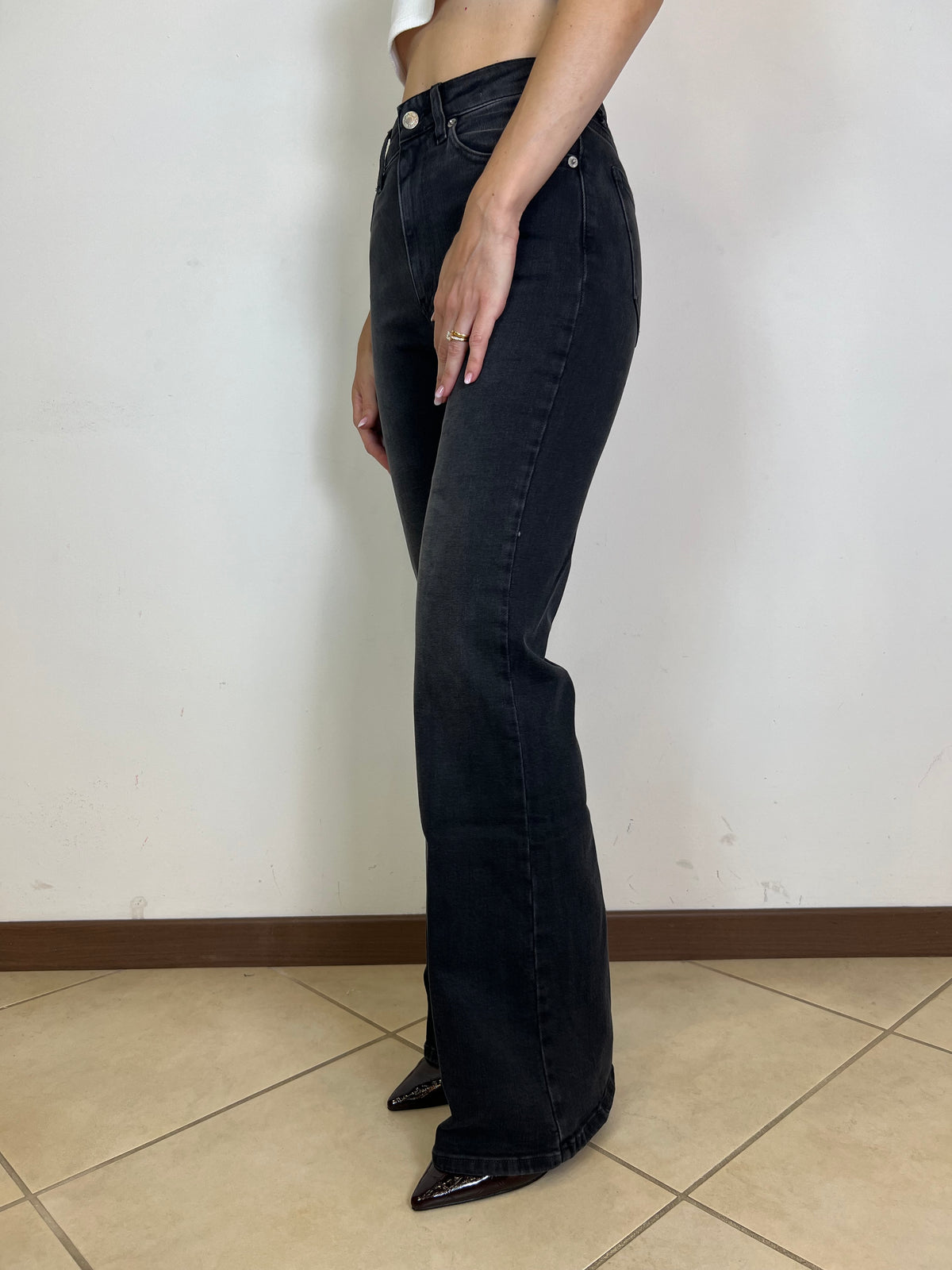 Jeans Shanti nero - Vicolo