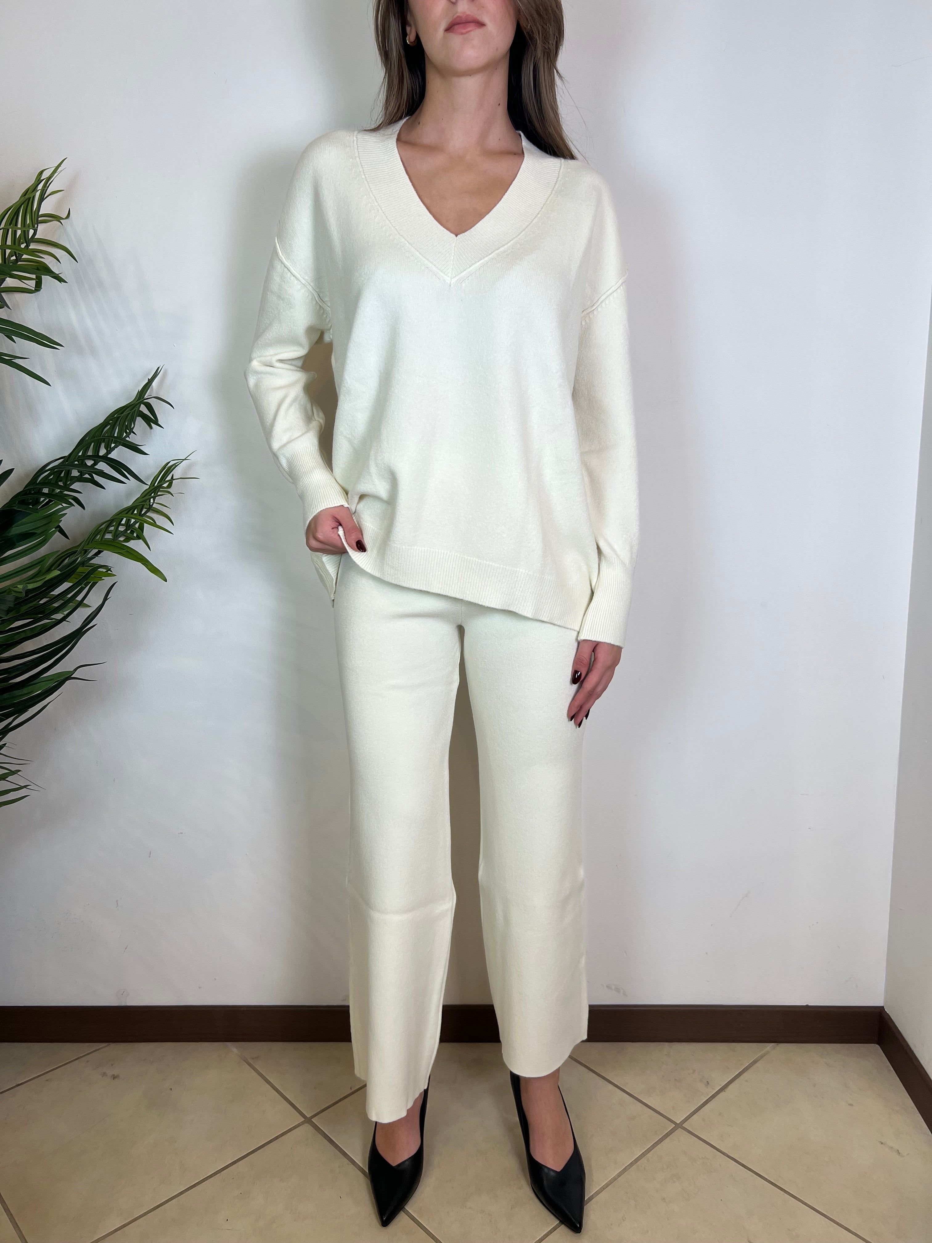 Set coordinato scollo V - Haveone