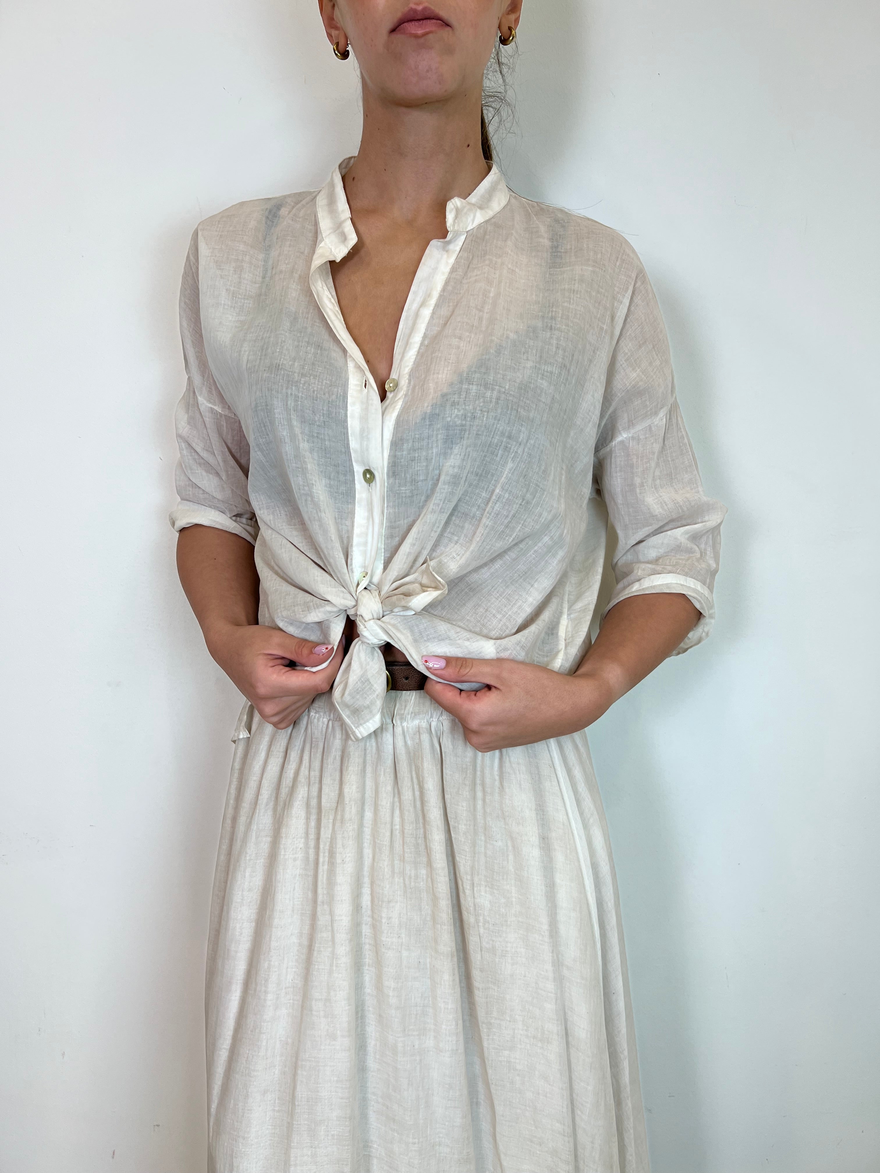 Camicia mussola stone - Haveone