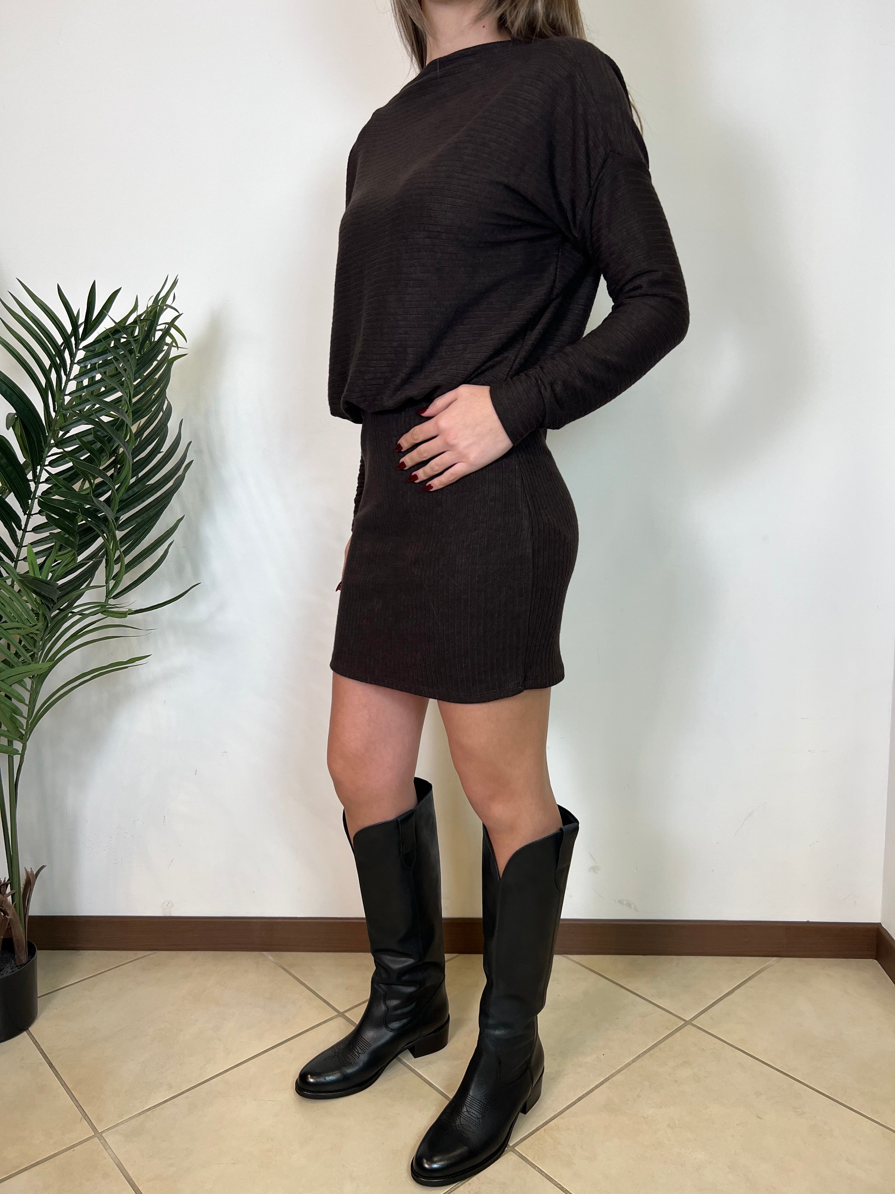 Abito pipistrello a coste - Haveone