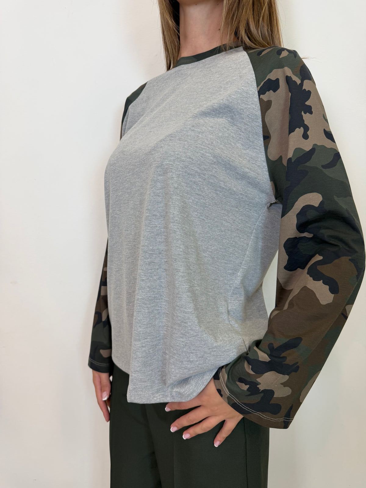 Maglia maniche camou - Haveone