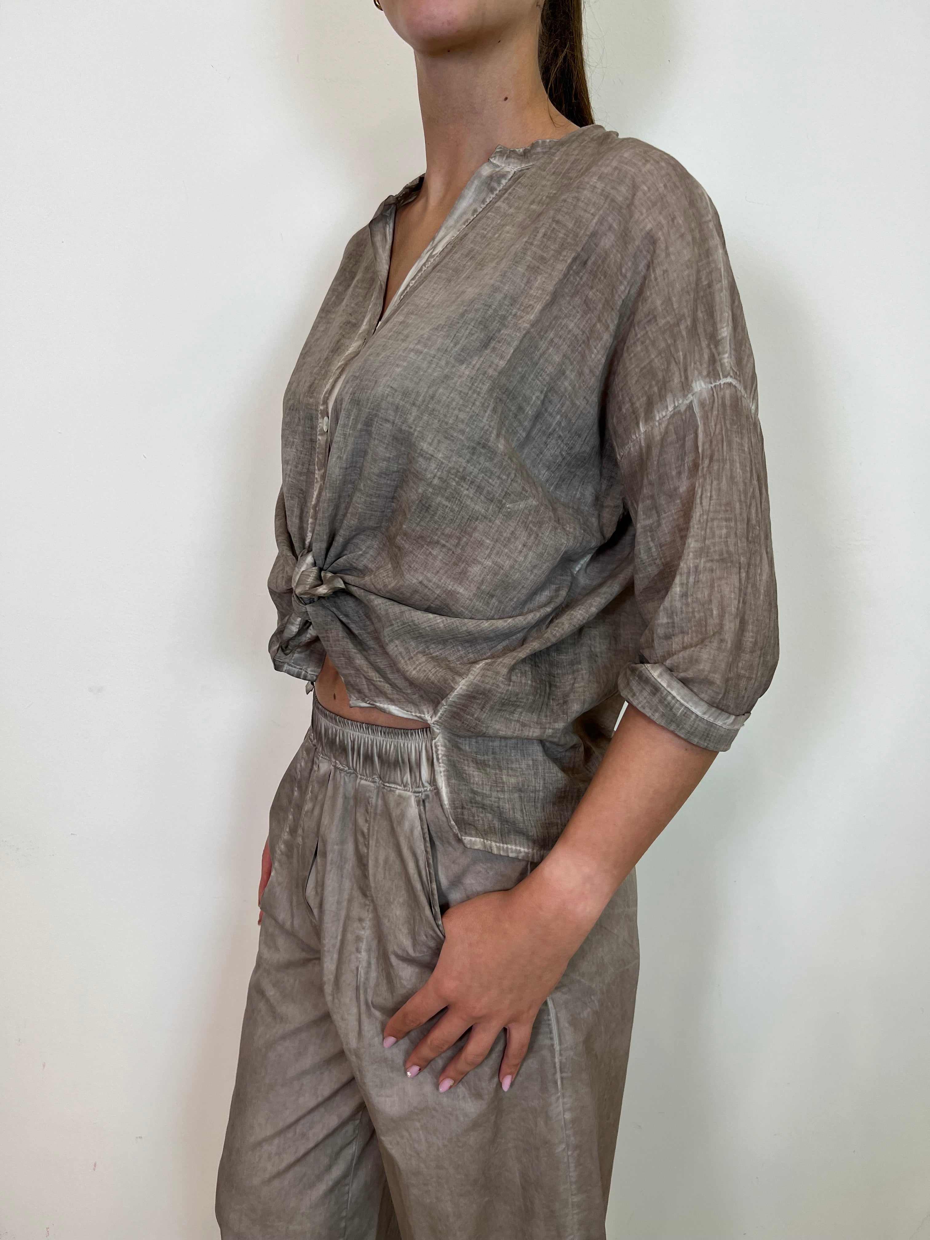 Camicia mussola stone - Haveone