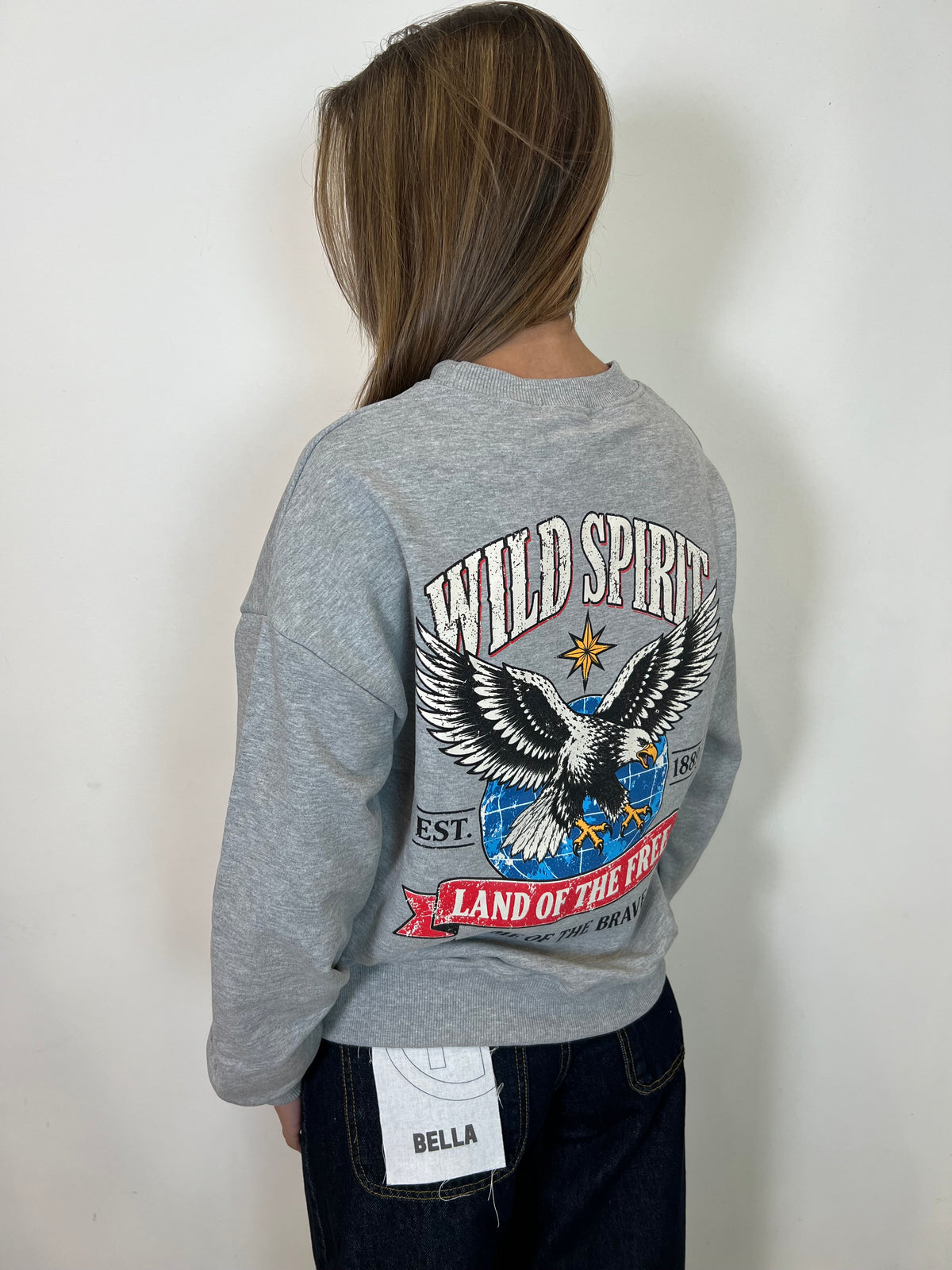 Felpa aquila “Wild spirit” - Haveone