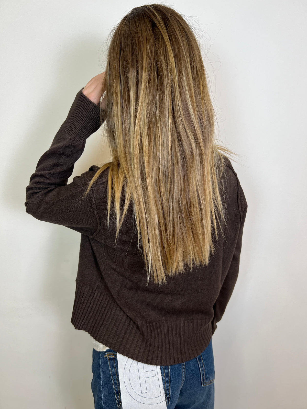 Cardigan corto rasato - Haveone