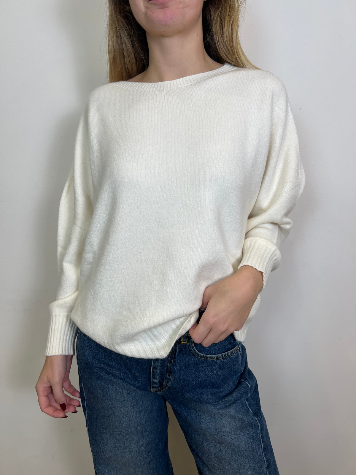 Maglia girocollo over - Haveone