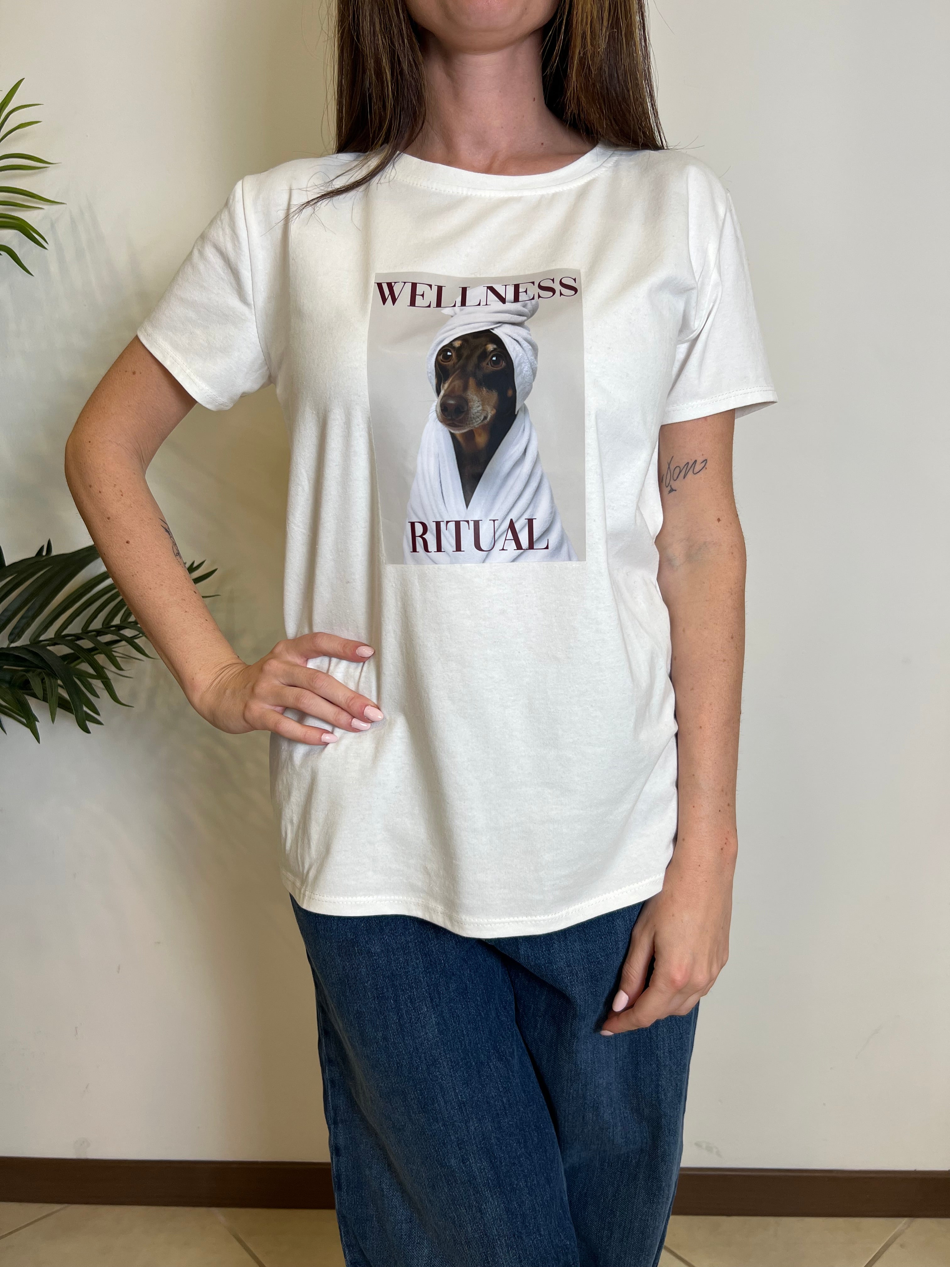 T-shirt cane wellness - Vicolo