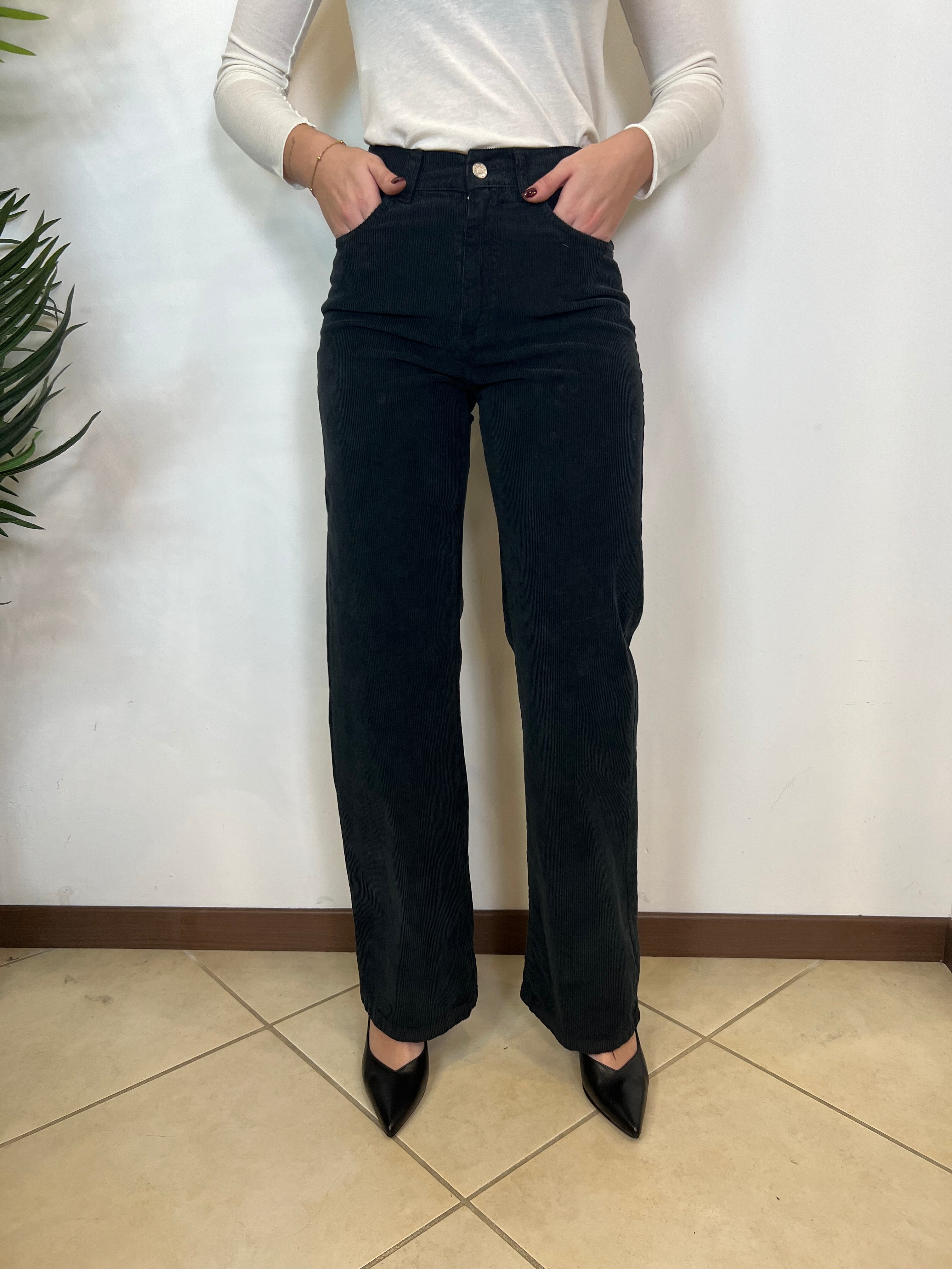 Pantalone London velluto mille righe - Haveone