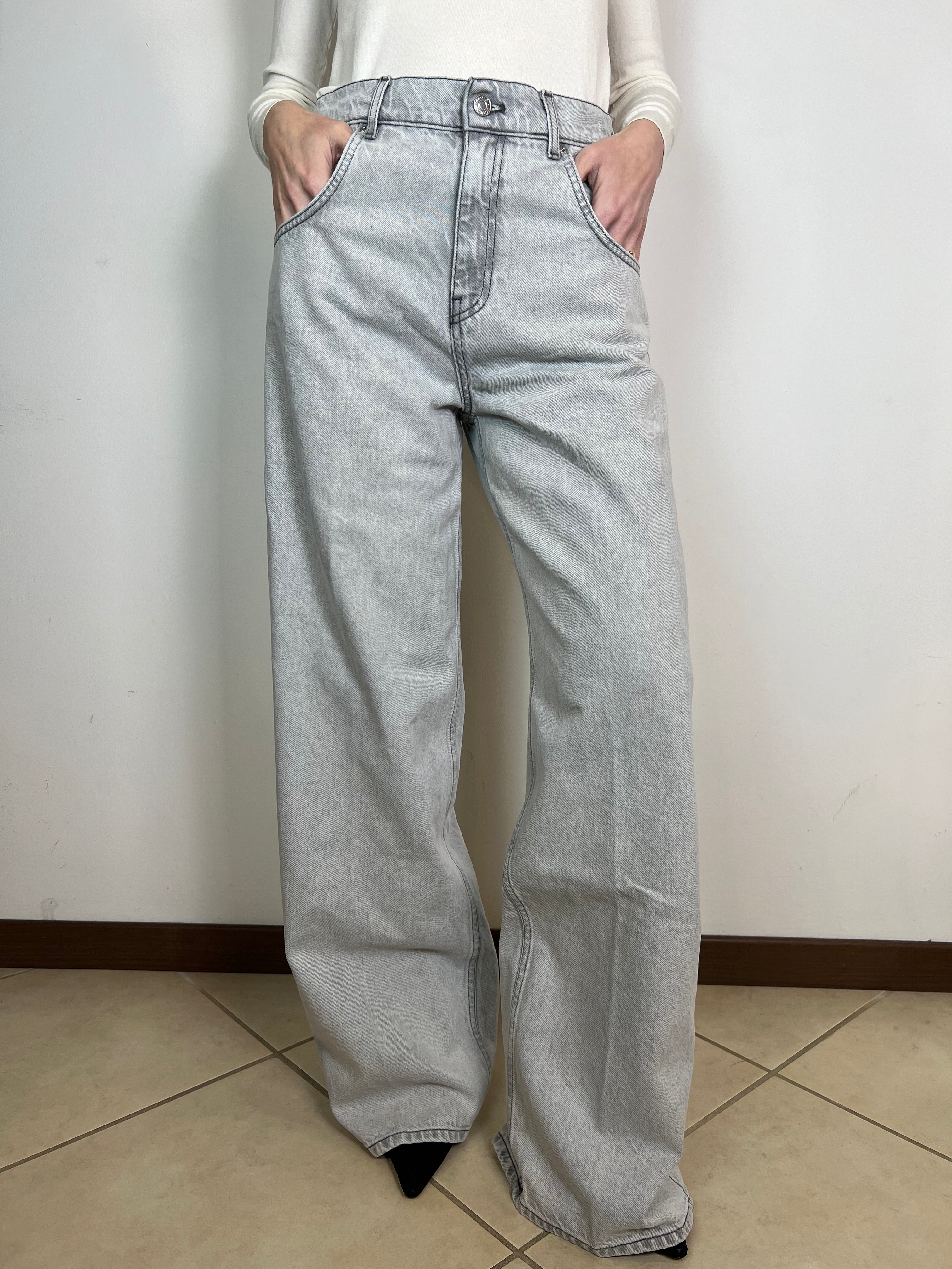 Jeans Mia grigio - Vicolo