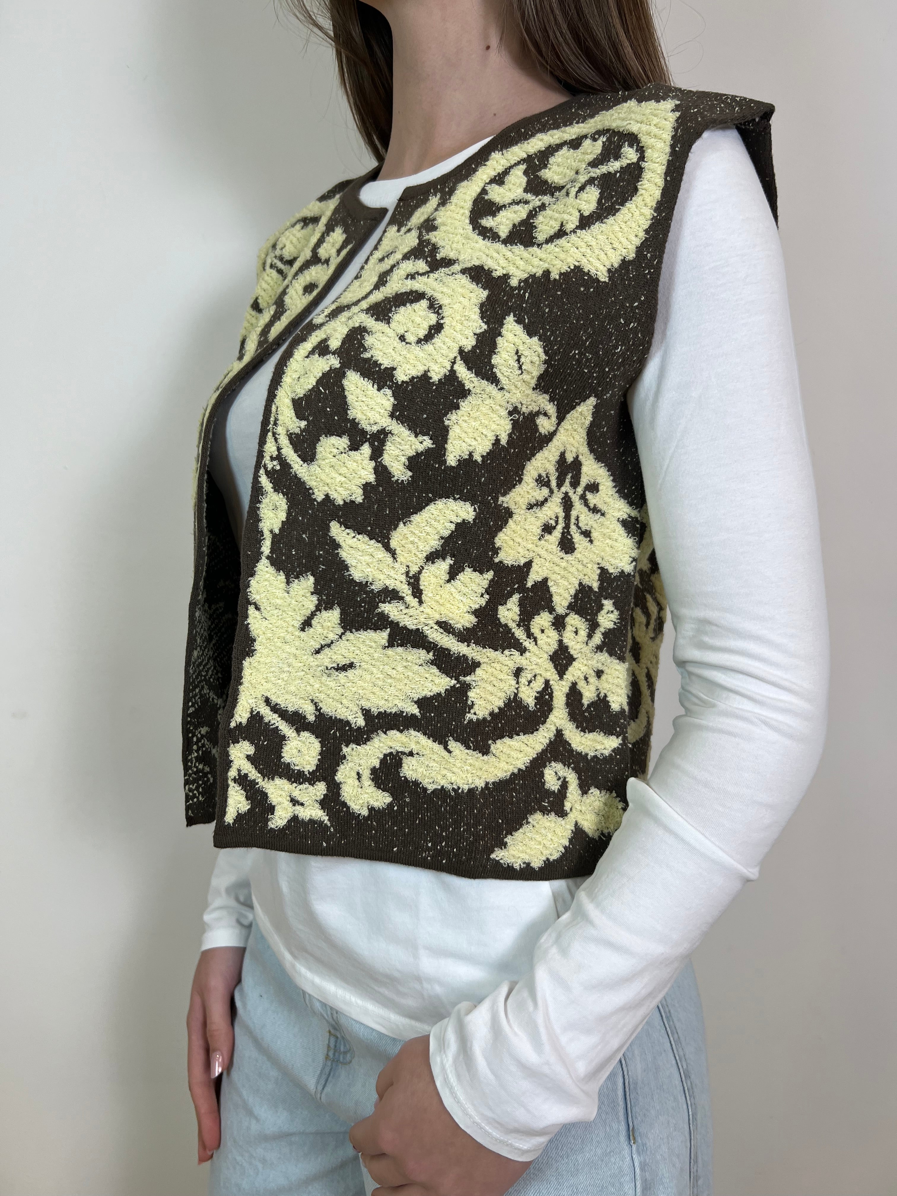 Gilet ricami - Vicolo