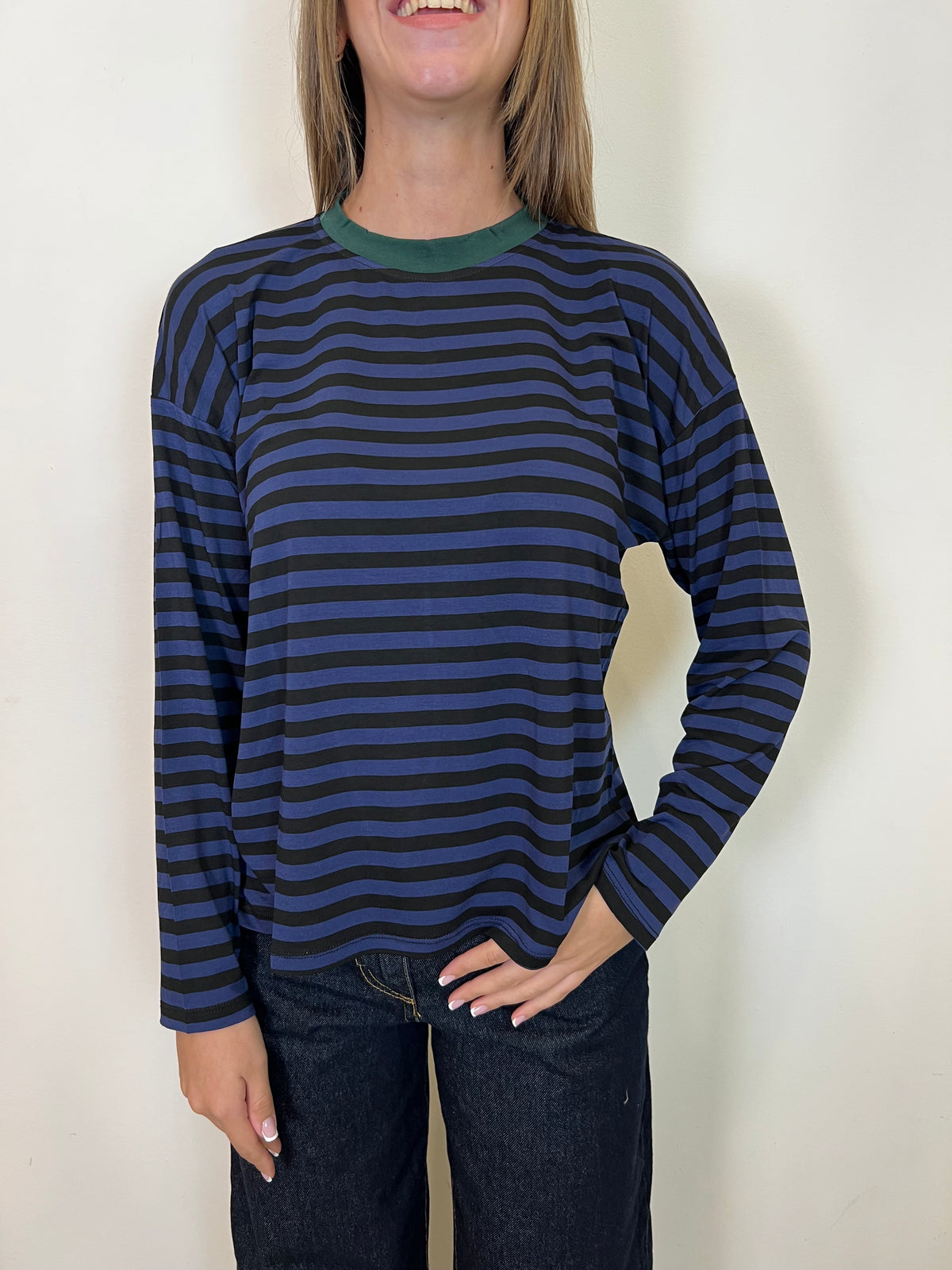 Maglia scatola righe - Haveone