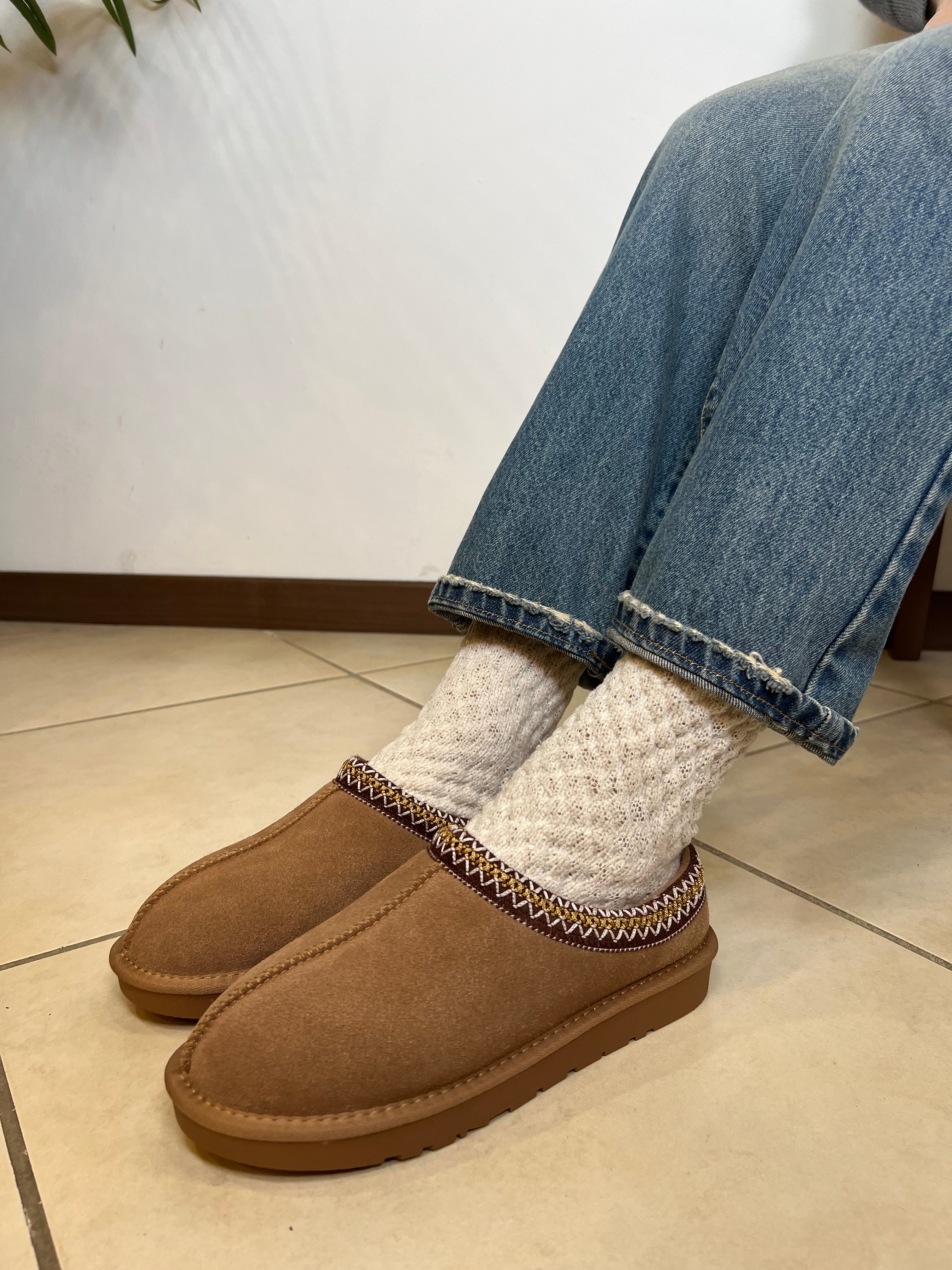 Sabot pelo interno suola bassa - Ovyé