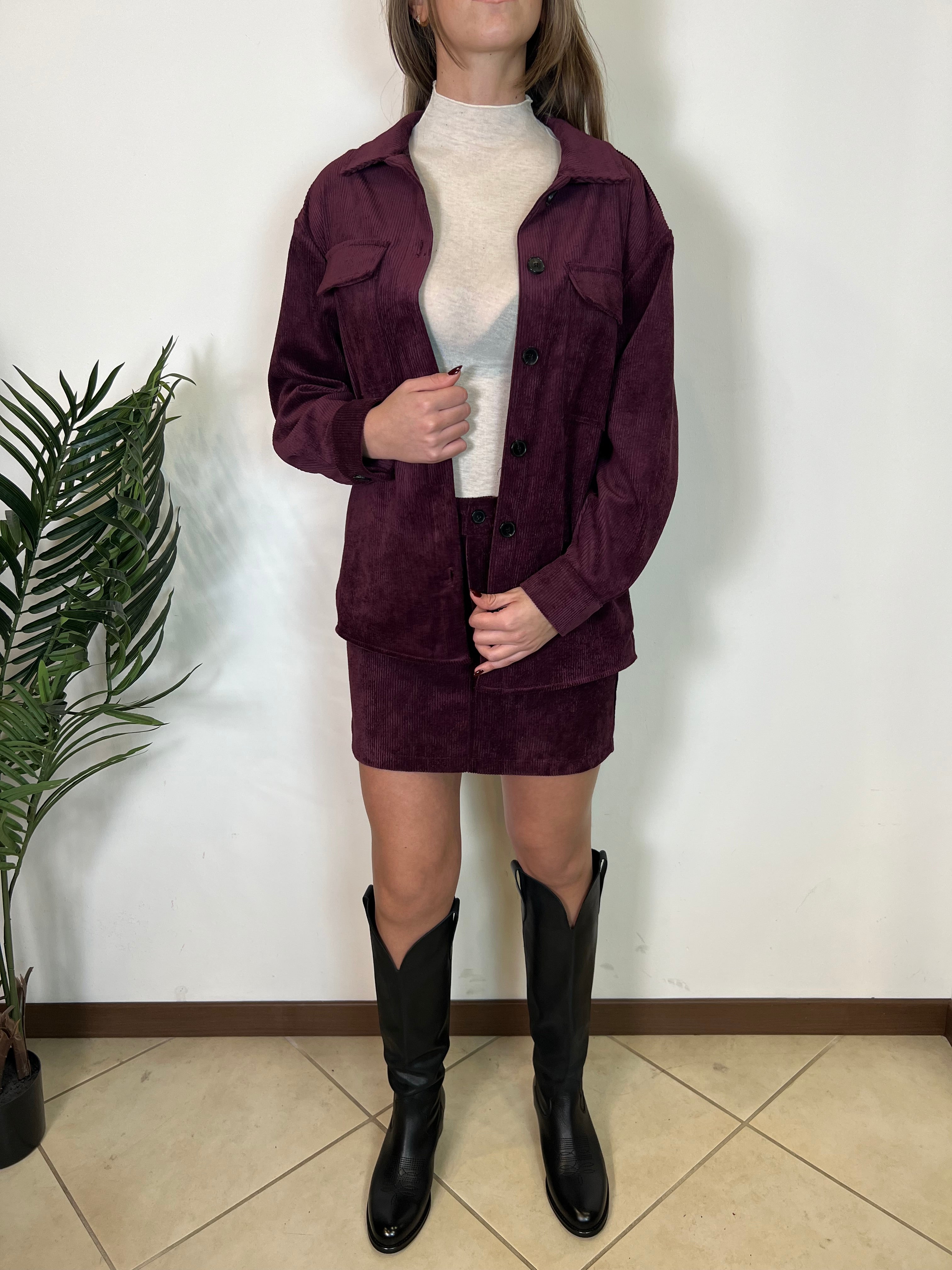 Gonna velluto - Vicolo