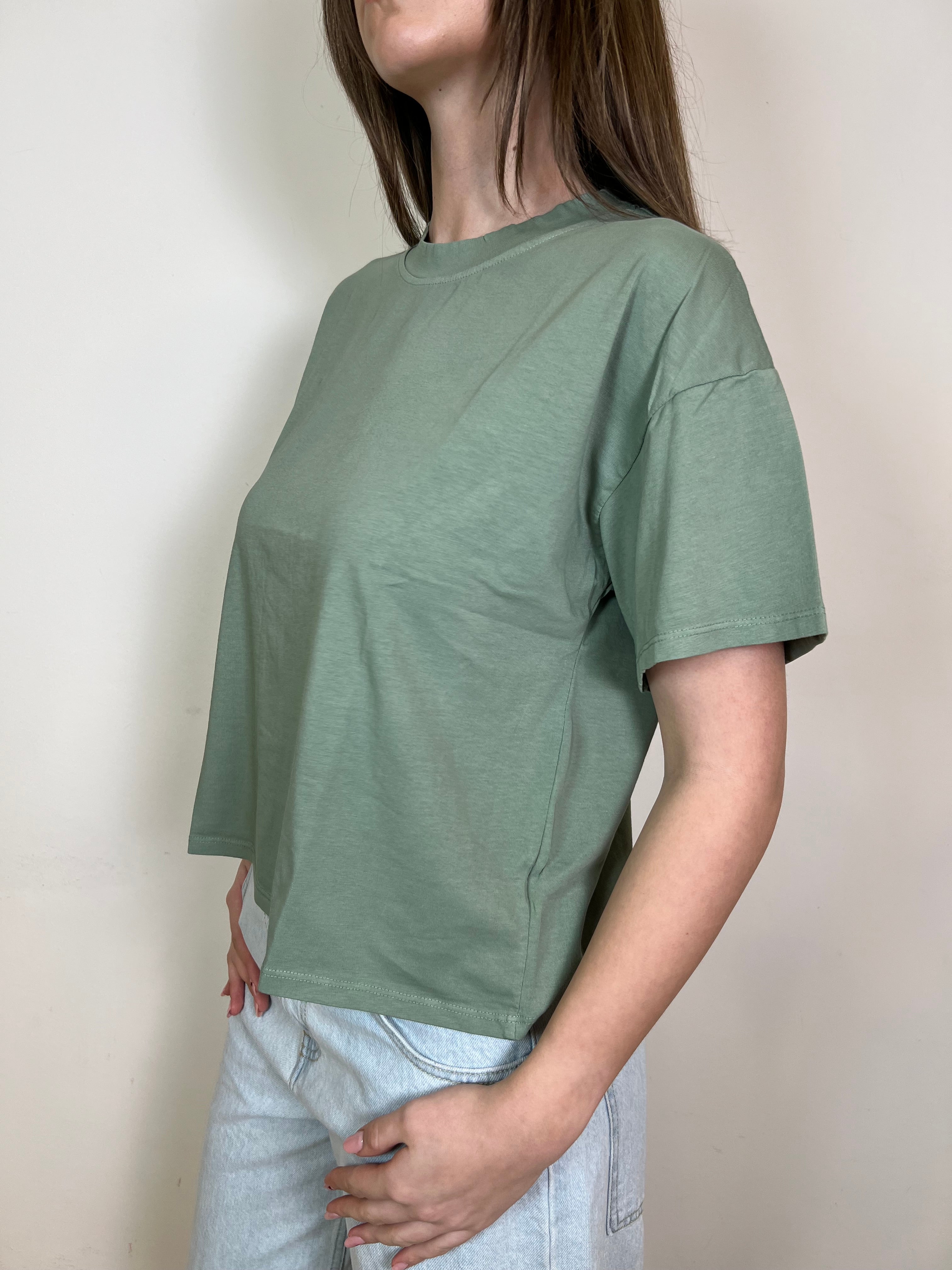 T-shirt scatola mezza manica- Haveone