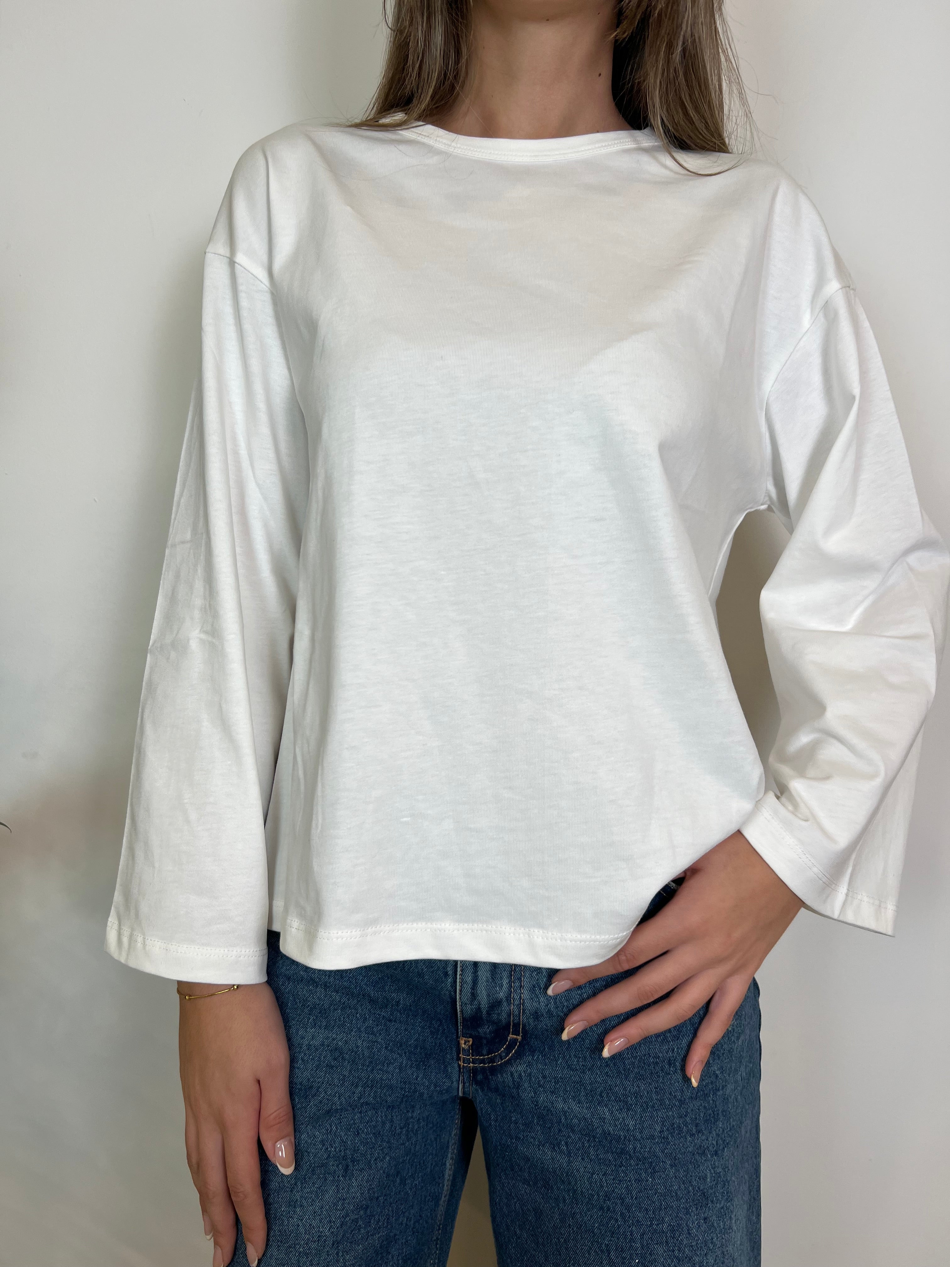 T-shirt over manica calla - Vicolo