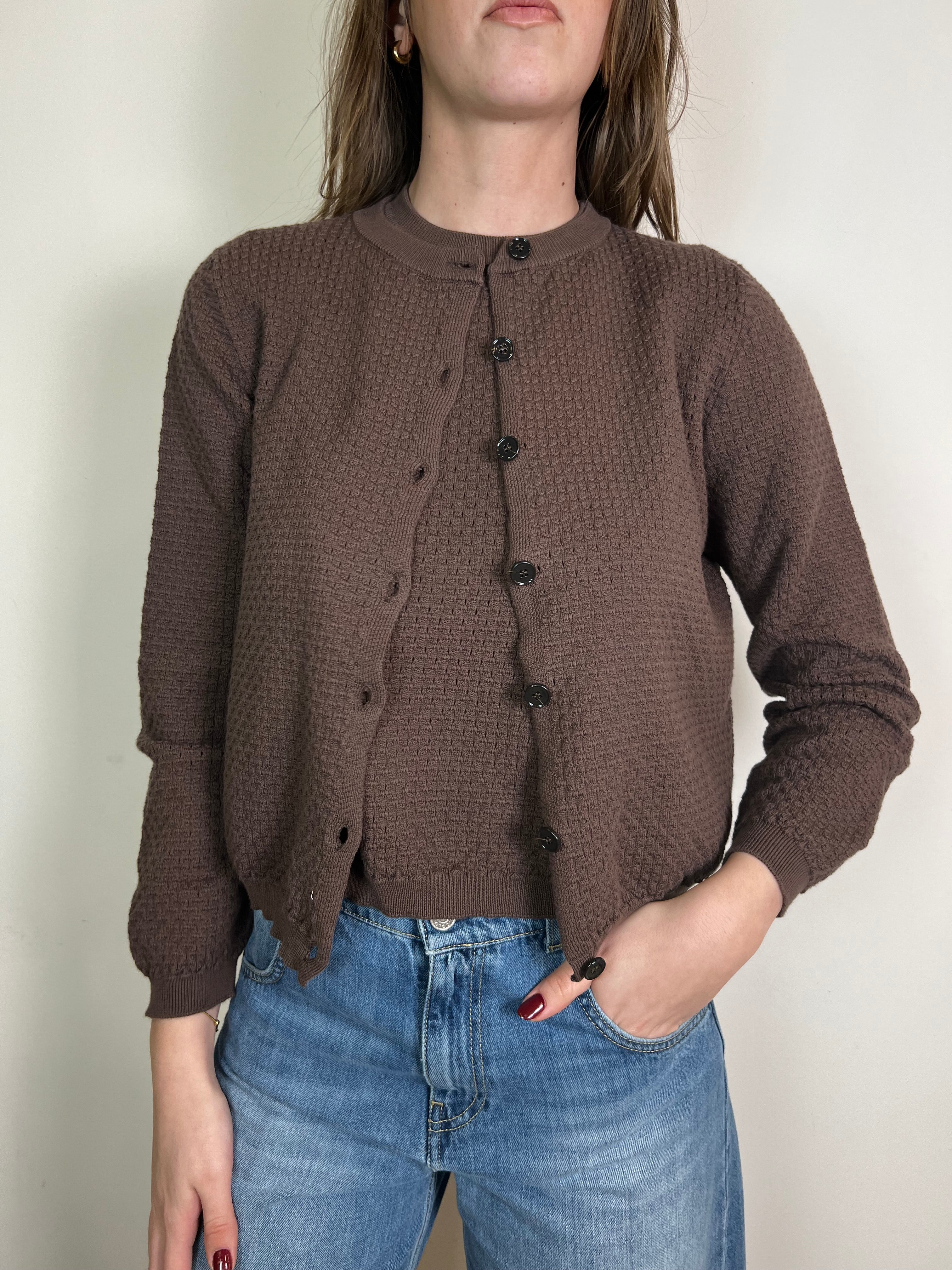 Cardigan traforato - Vicolo