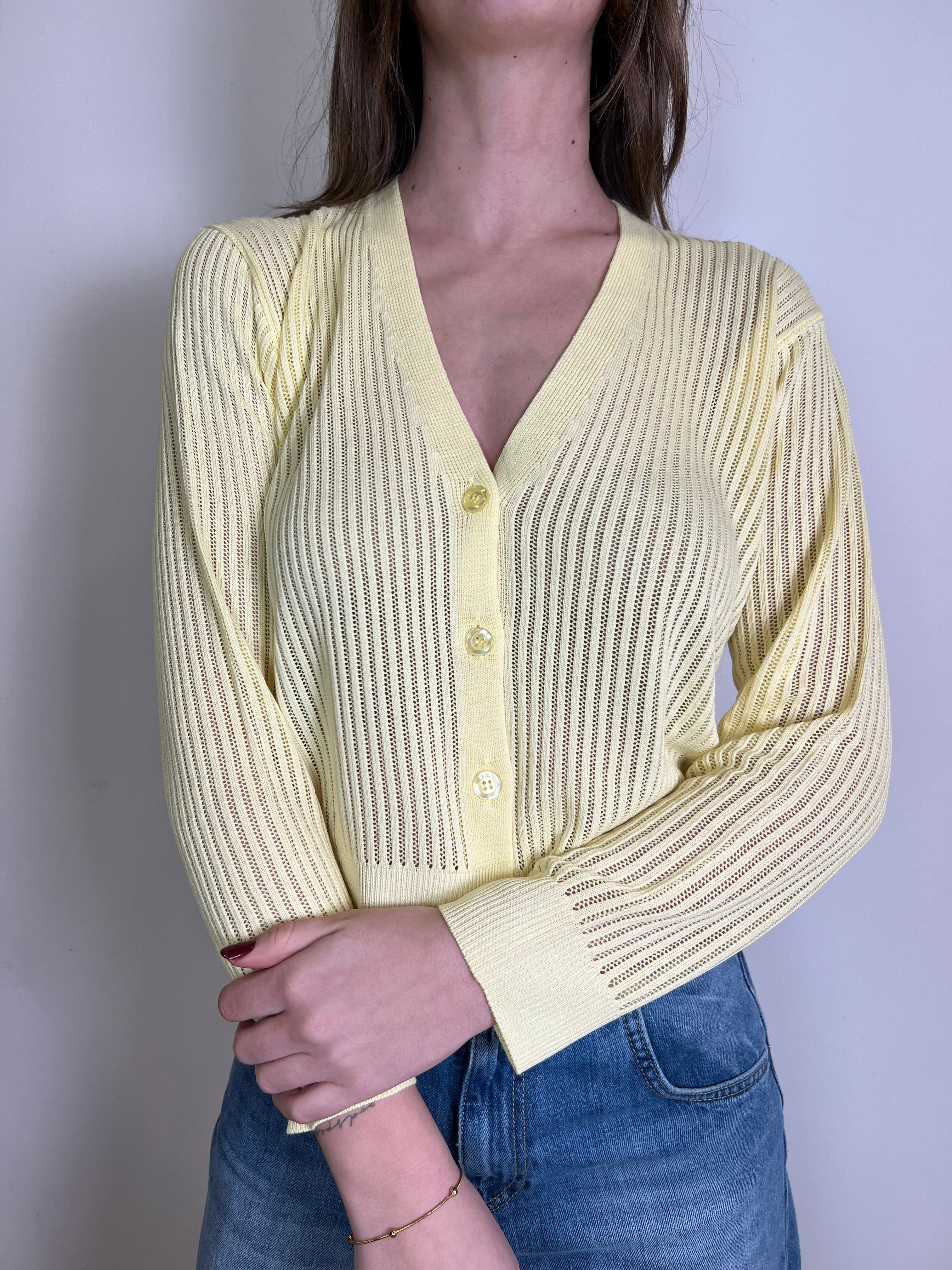 Cardigan traforato - Haveone