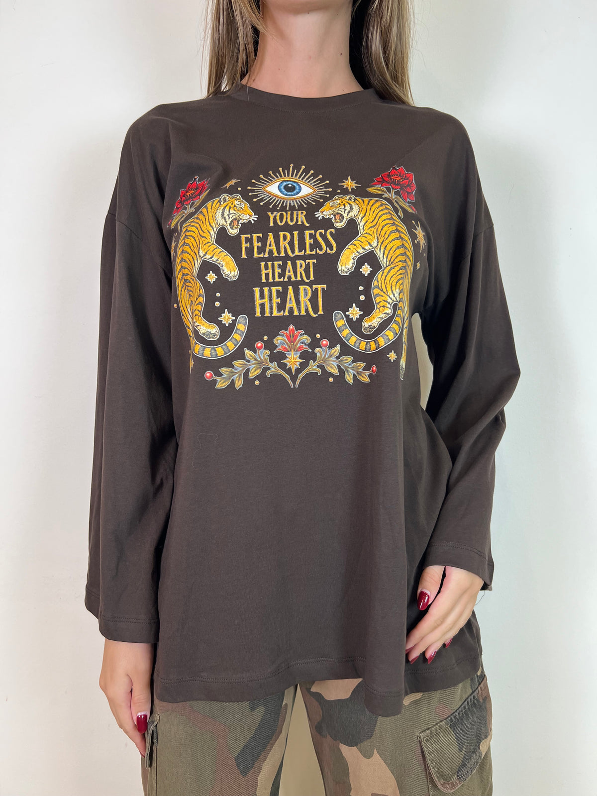T-shirt occhio e tigri - Vicolo