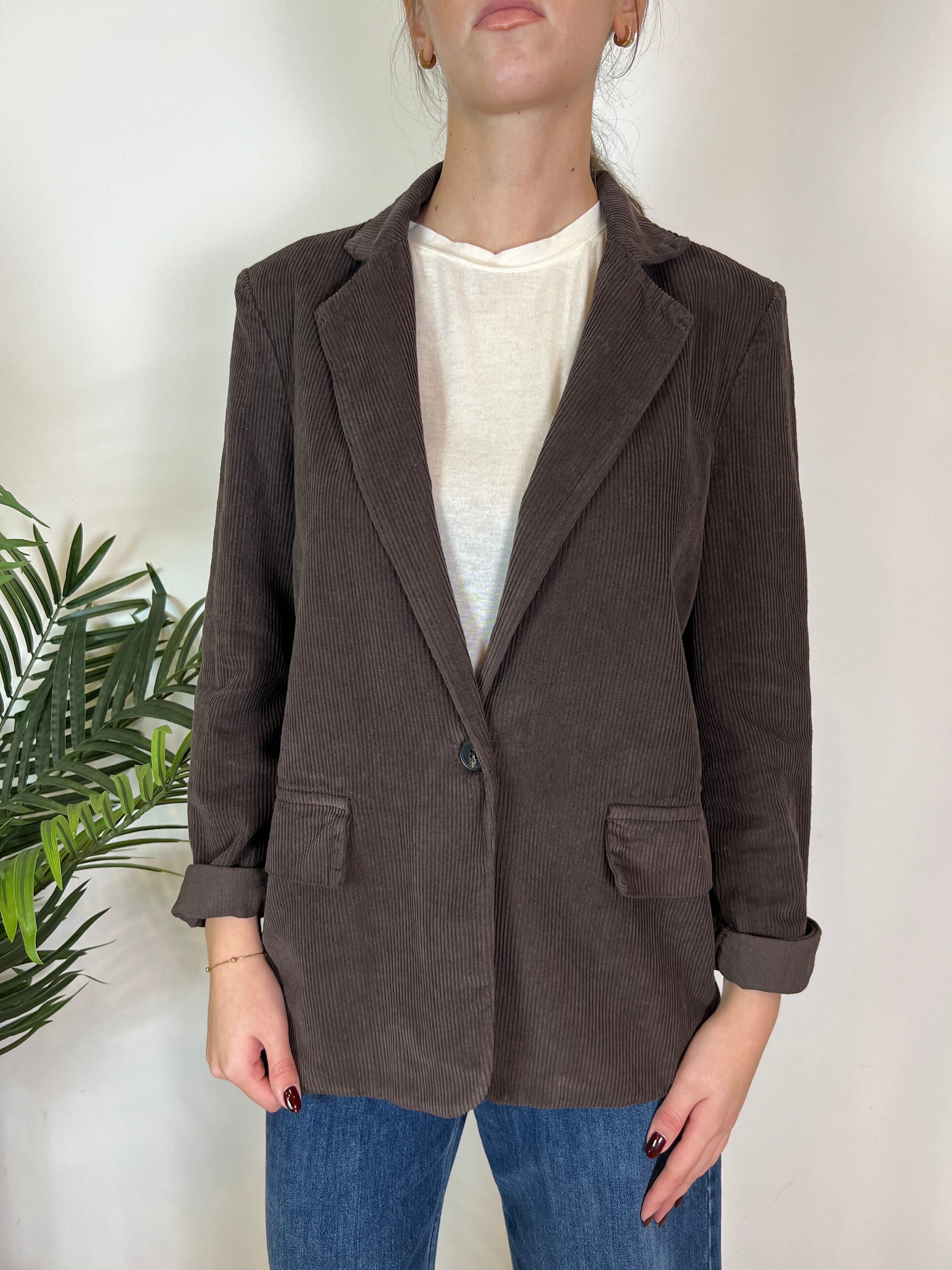 Giacca velluto millerighe - Haveone