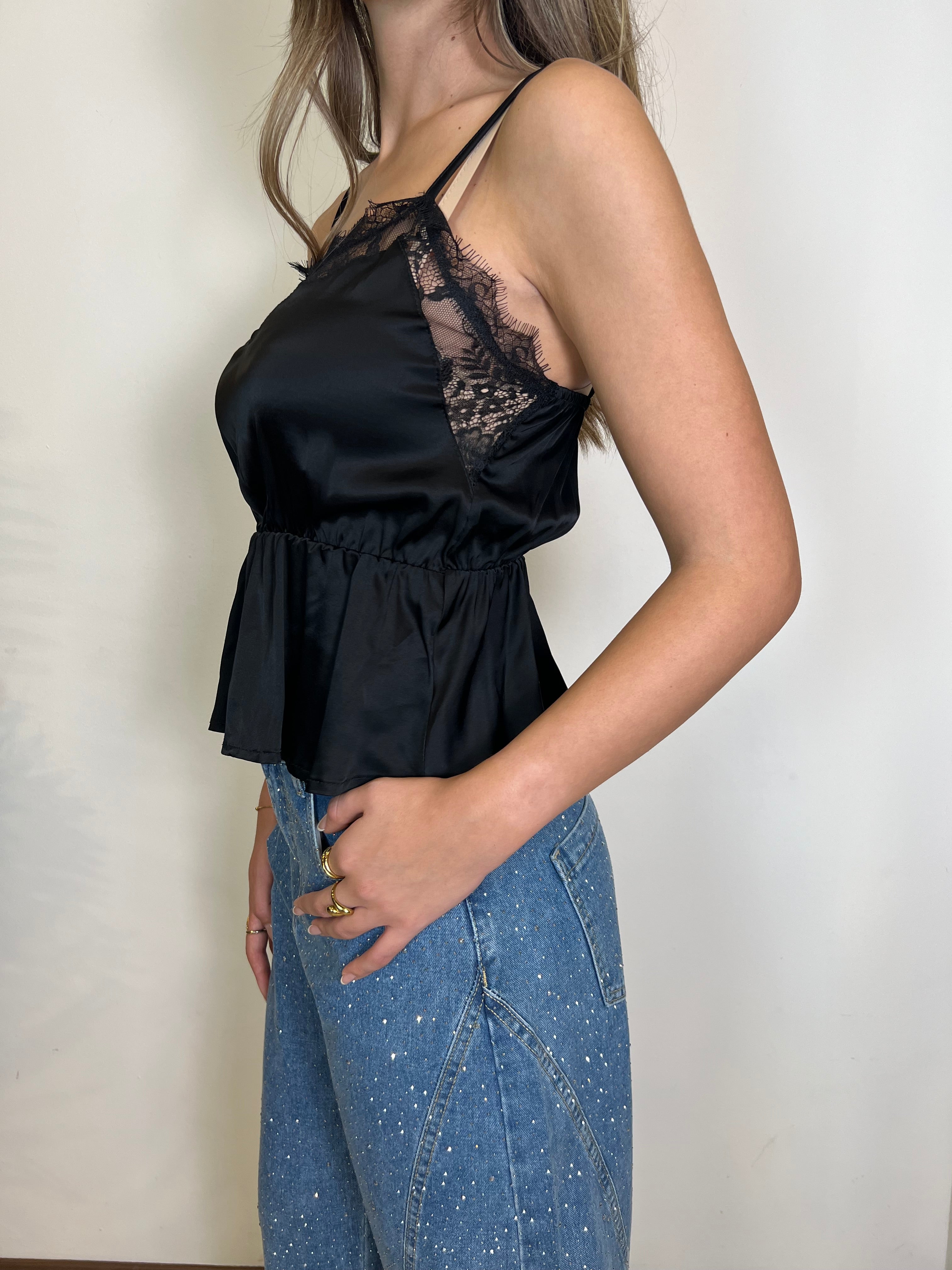 Top lingerie elastico - Vicolo