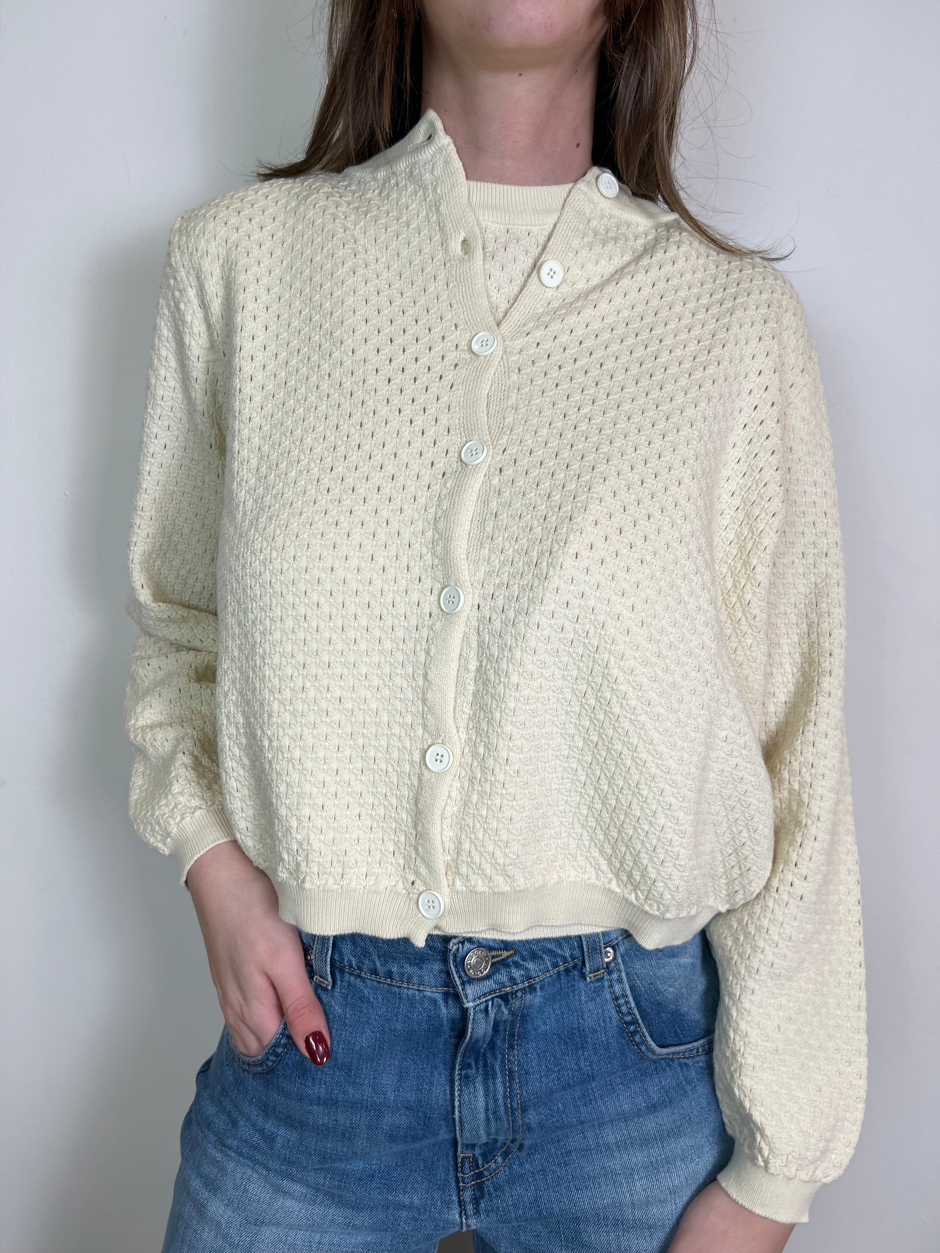 Cardigan traforato - Vicolo