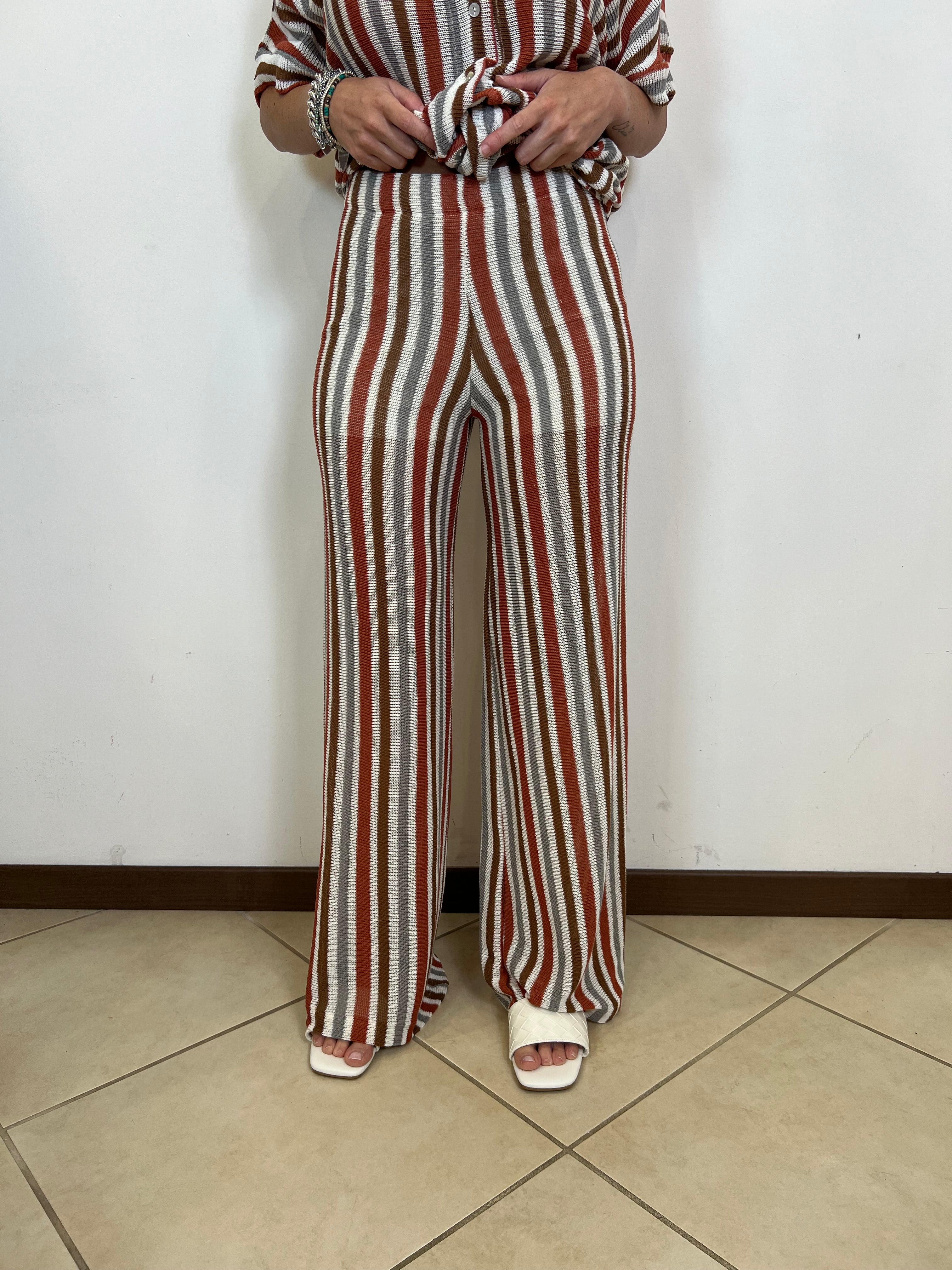 Pantalone righe verticali - Haveone
