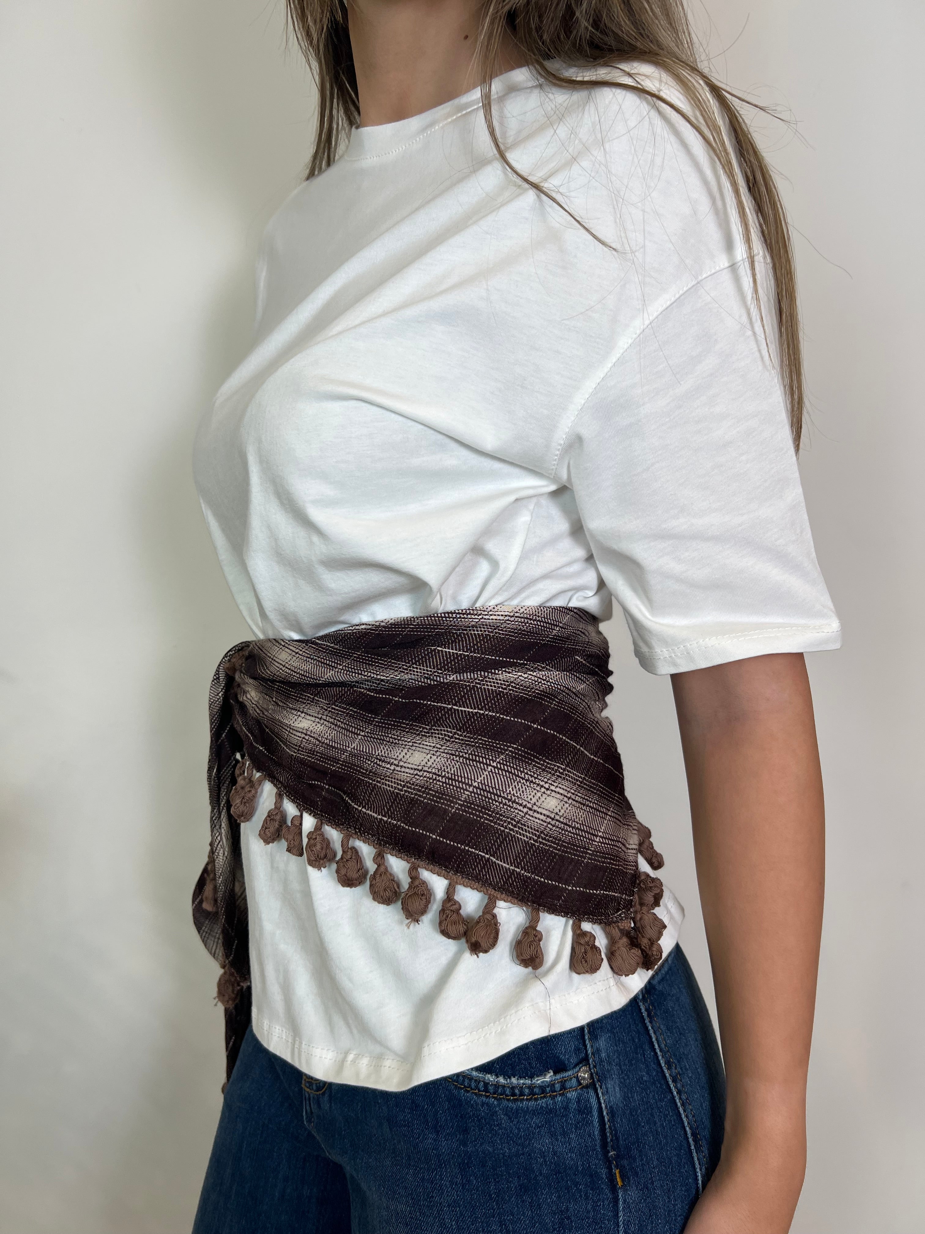 T-shirt con cintura bandana - Haveone