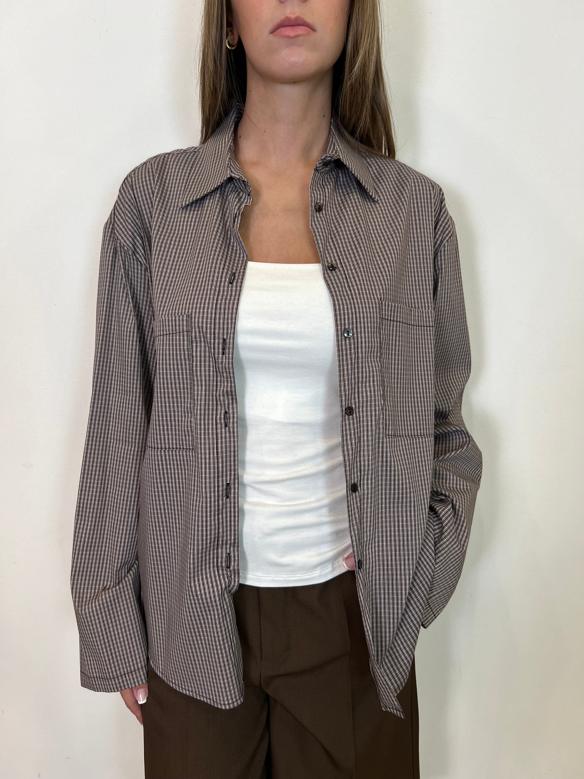 Camicia quadretti moro - Haveone