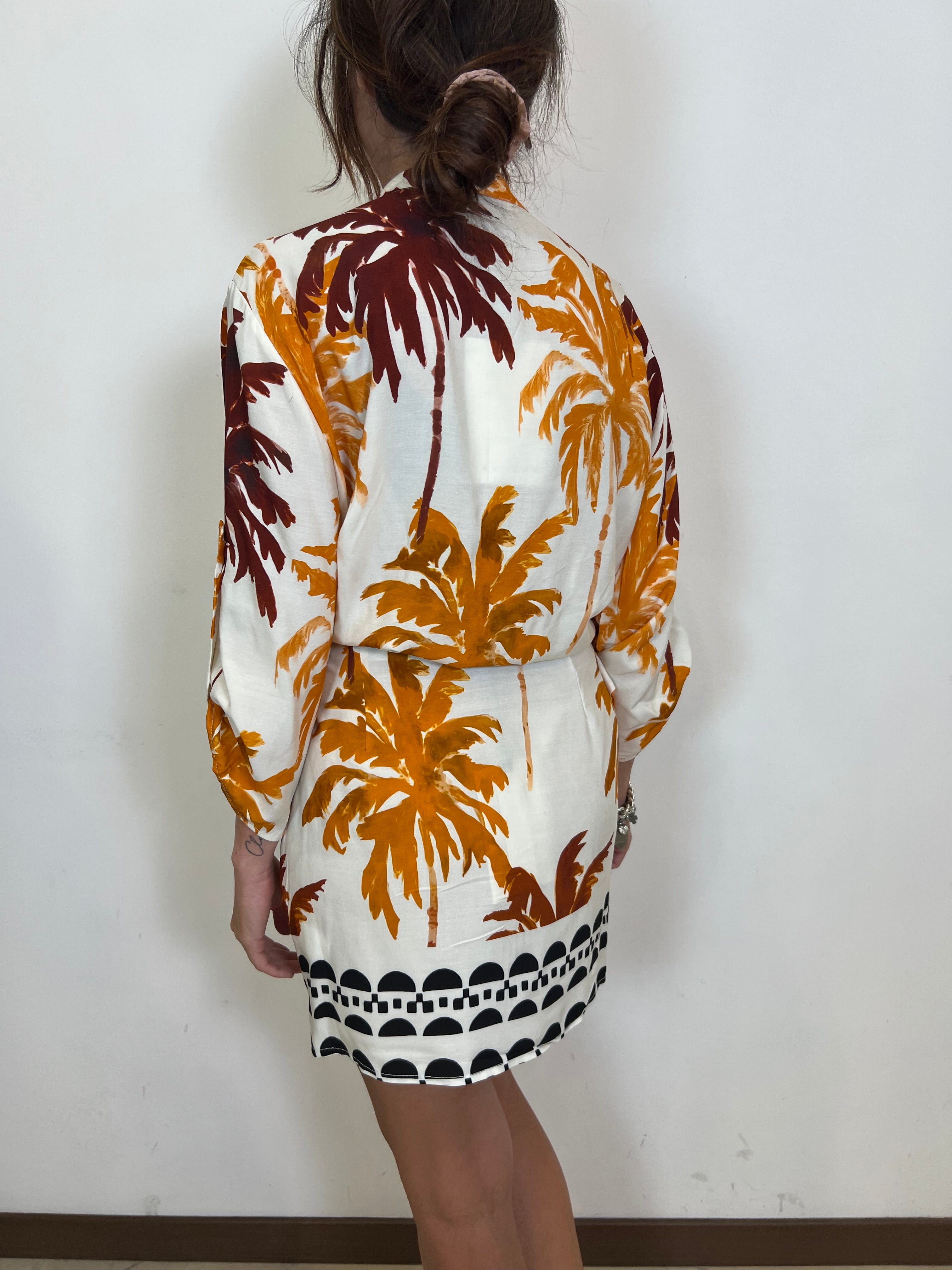Camicia fantasia palme - Haveone