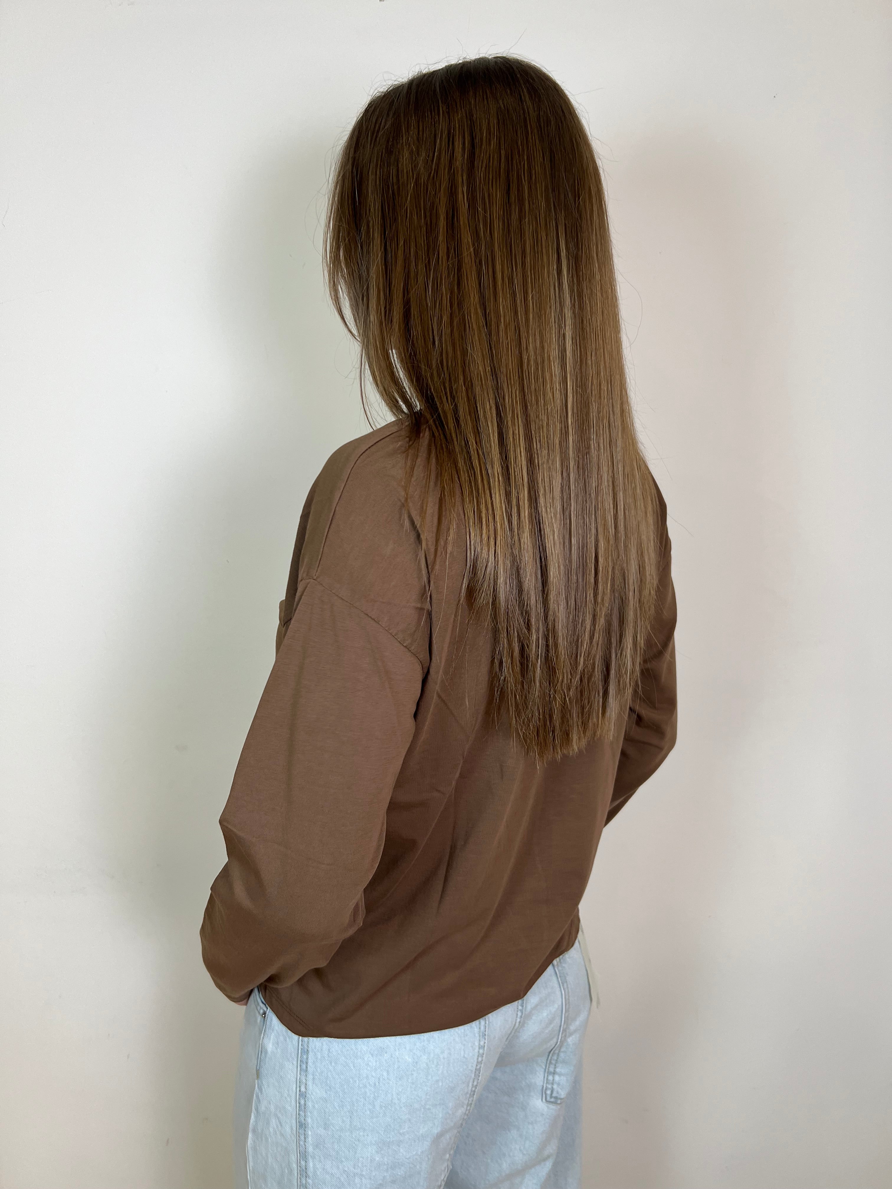 T-shirt scatola manica lunga - Haveone