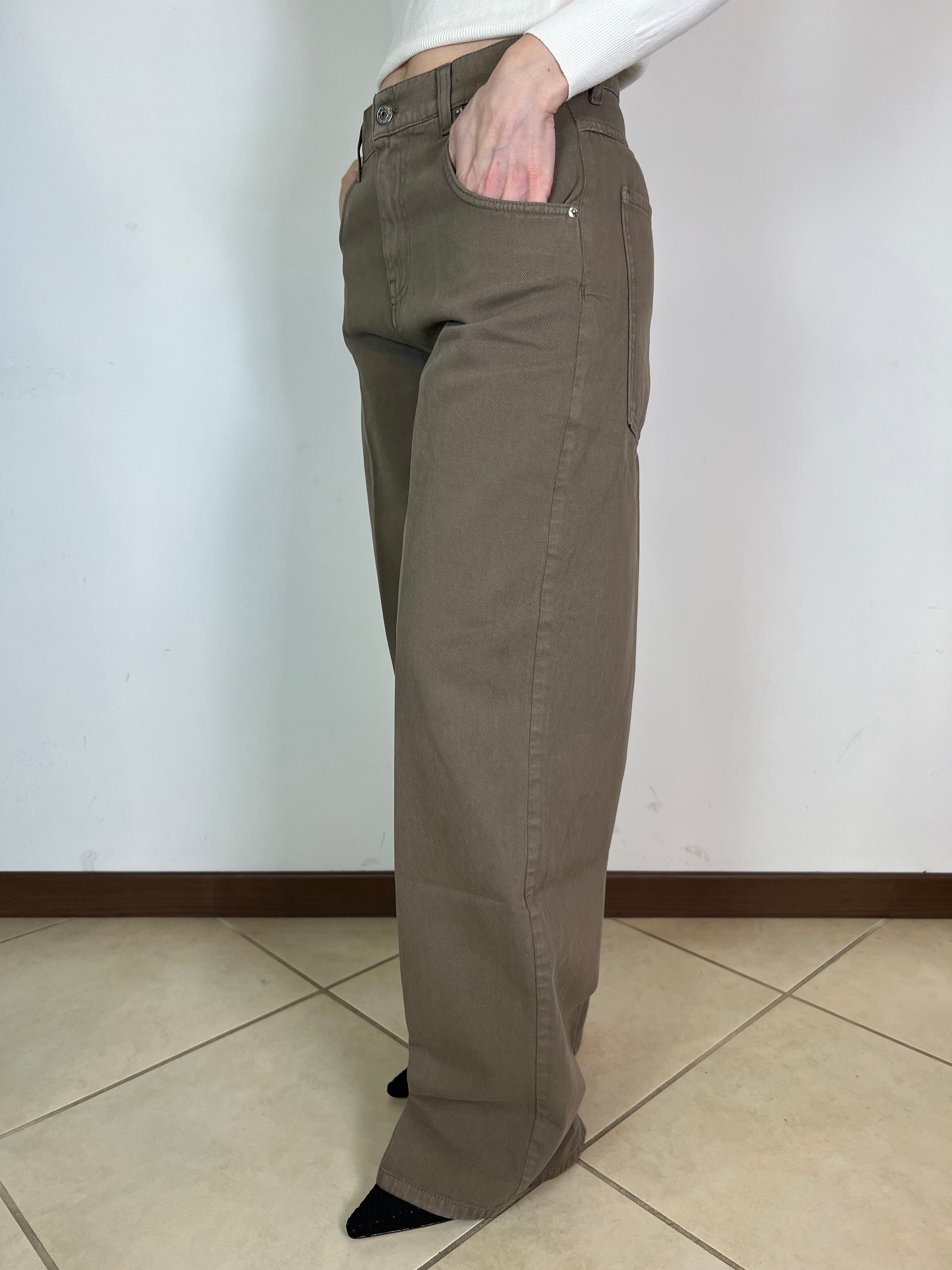 Jeans Mia tortora - Vicolo
